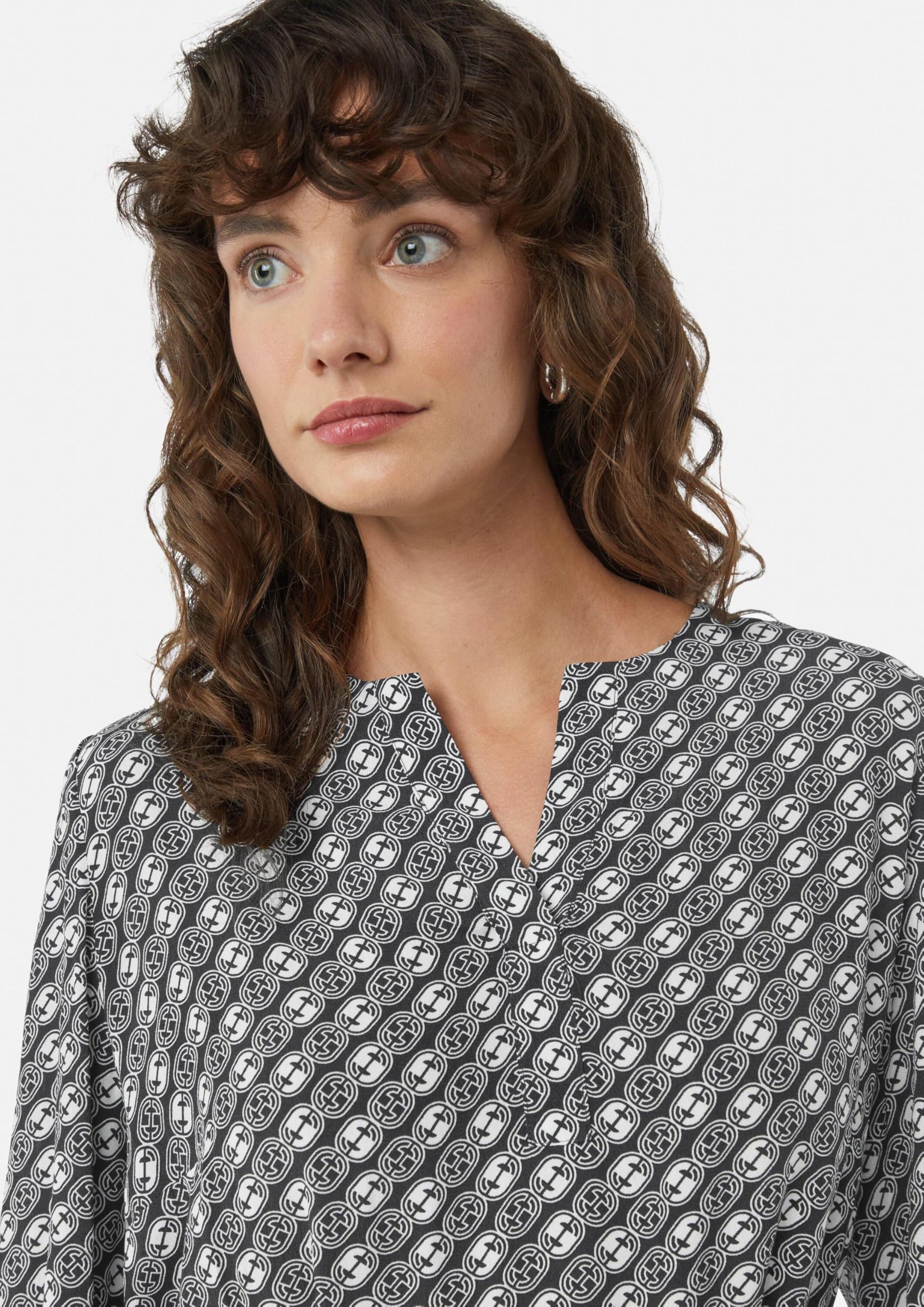 comma-kleid-cr-pe-icon-muster-blusenkleid-gr-e-38 image 3