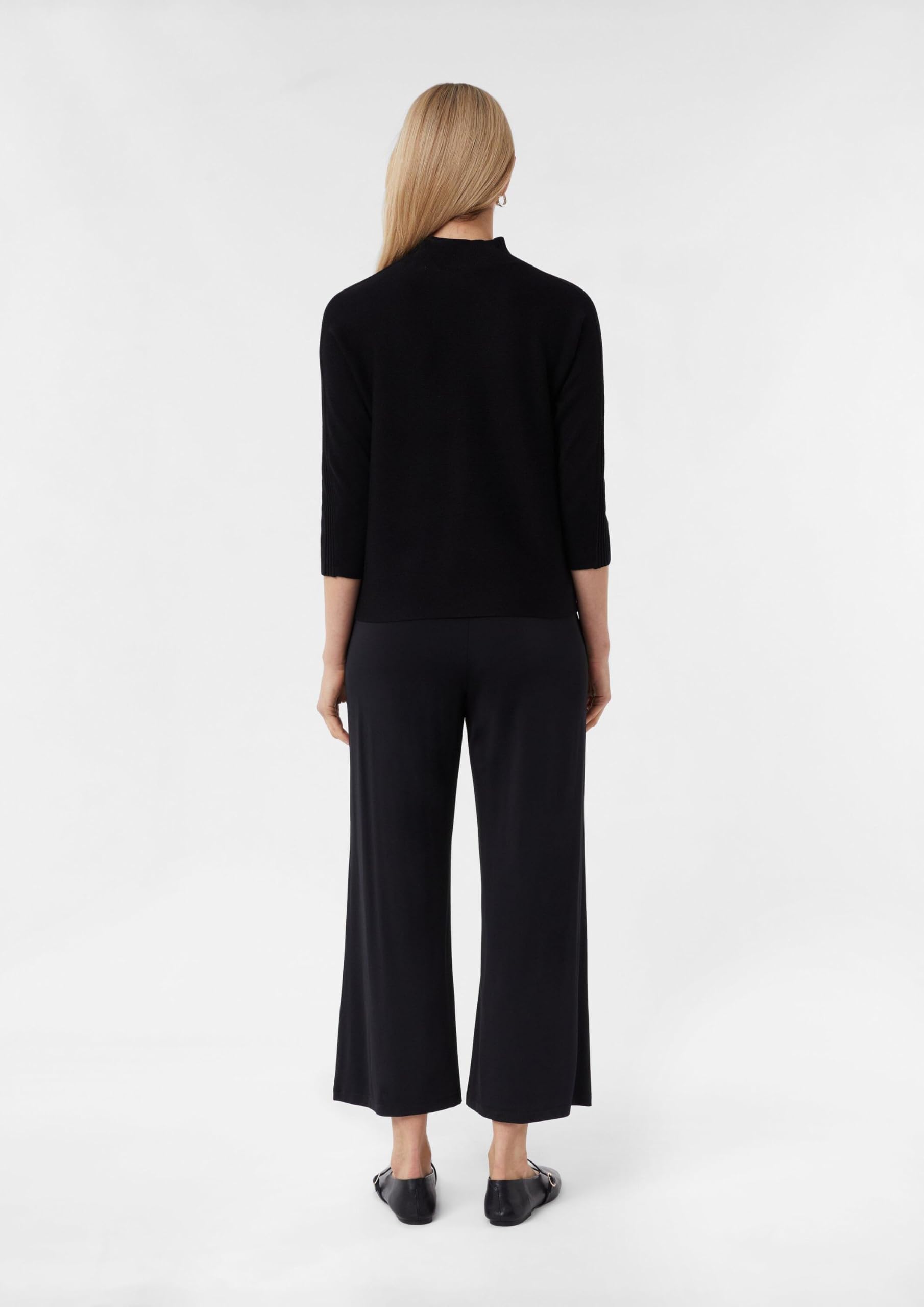 comma-2169519-strickpullover-schwarz-gr-40-stehkragen image 7