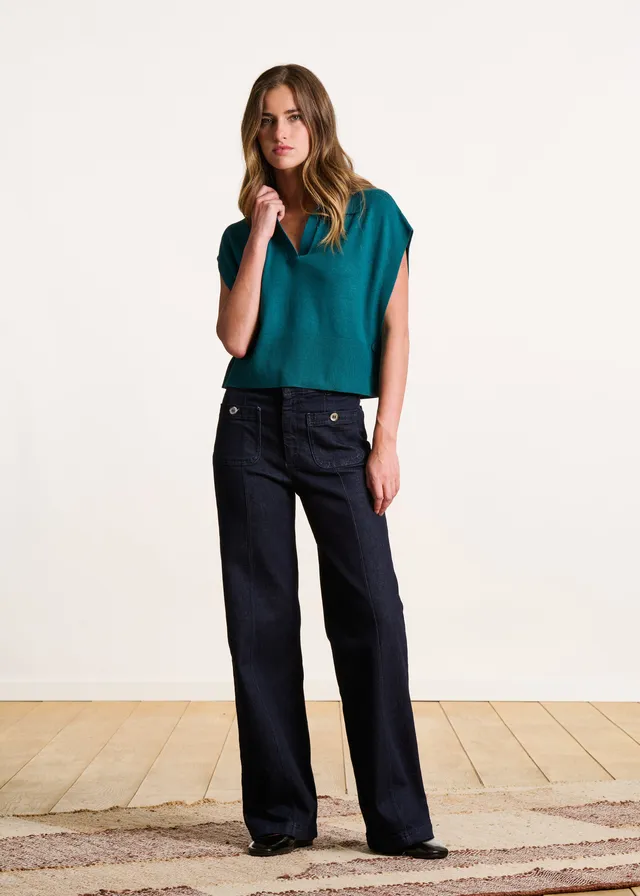 la-f-e-marabout-e-esean-jeans-dunkelblau-bio-baumwolle image 1