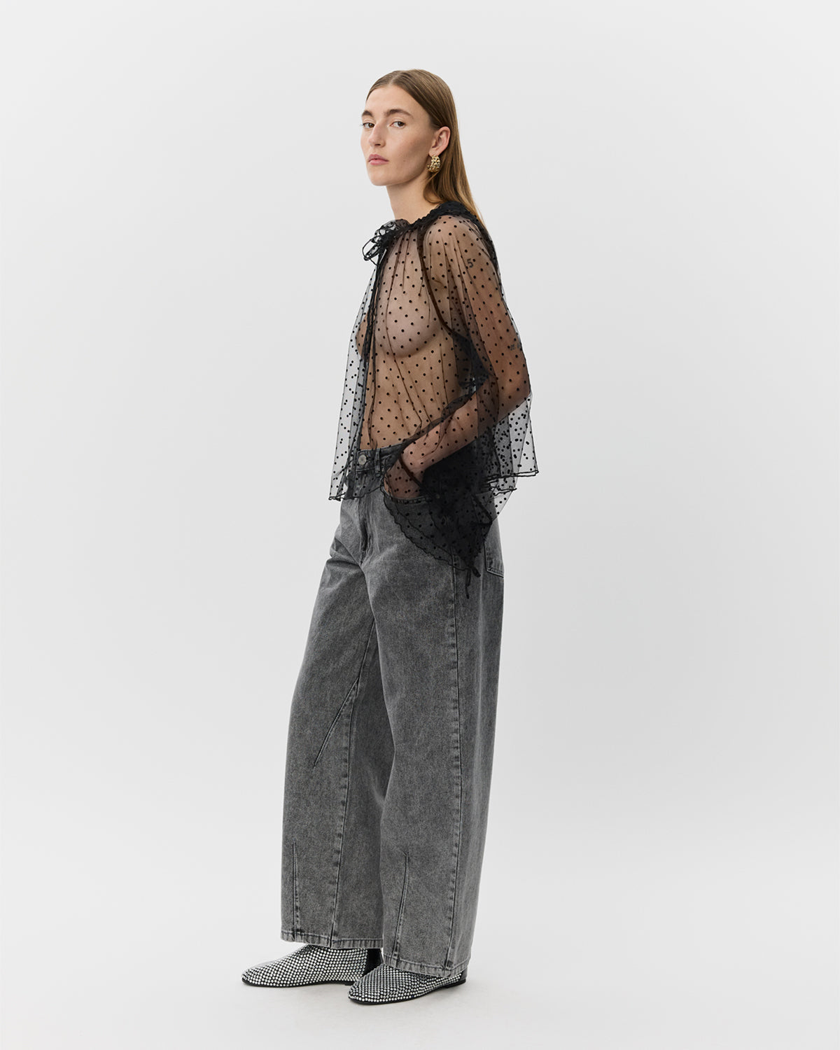 sofie-schnoor-women-lucindasw-bluse-schwarz-mesh-samt image 3