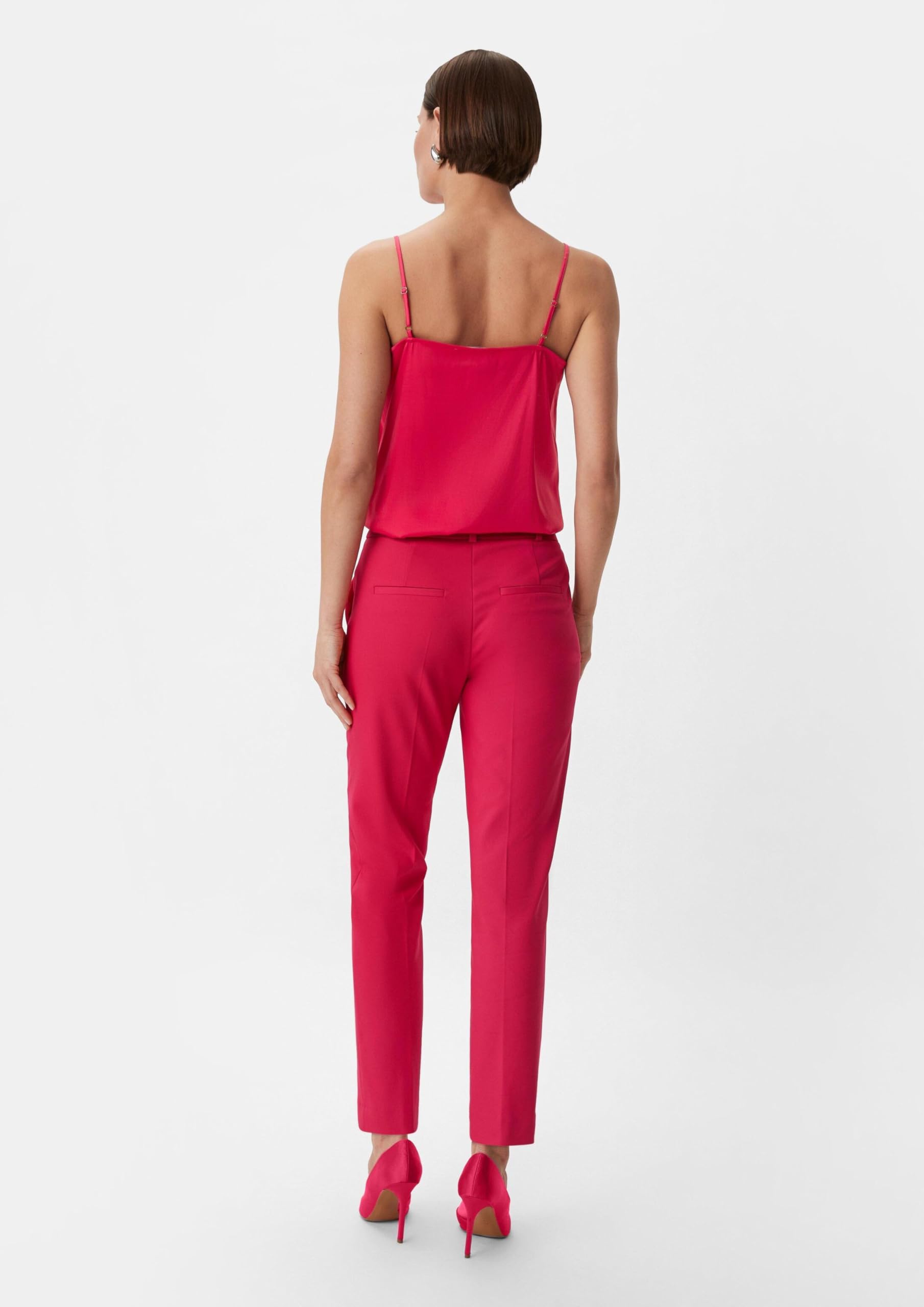 comma-stoffhose-damen-rosa-gr-34-b-gelfalte image 7