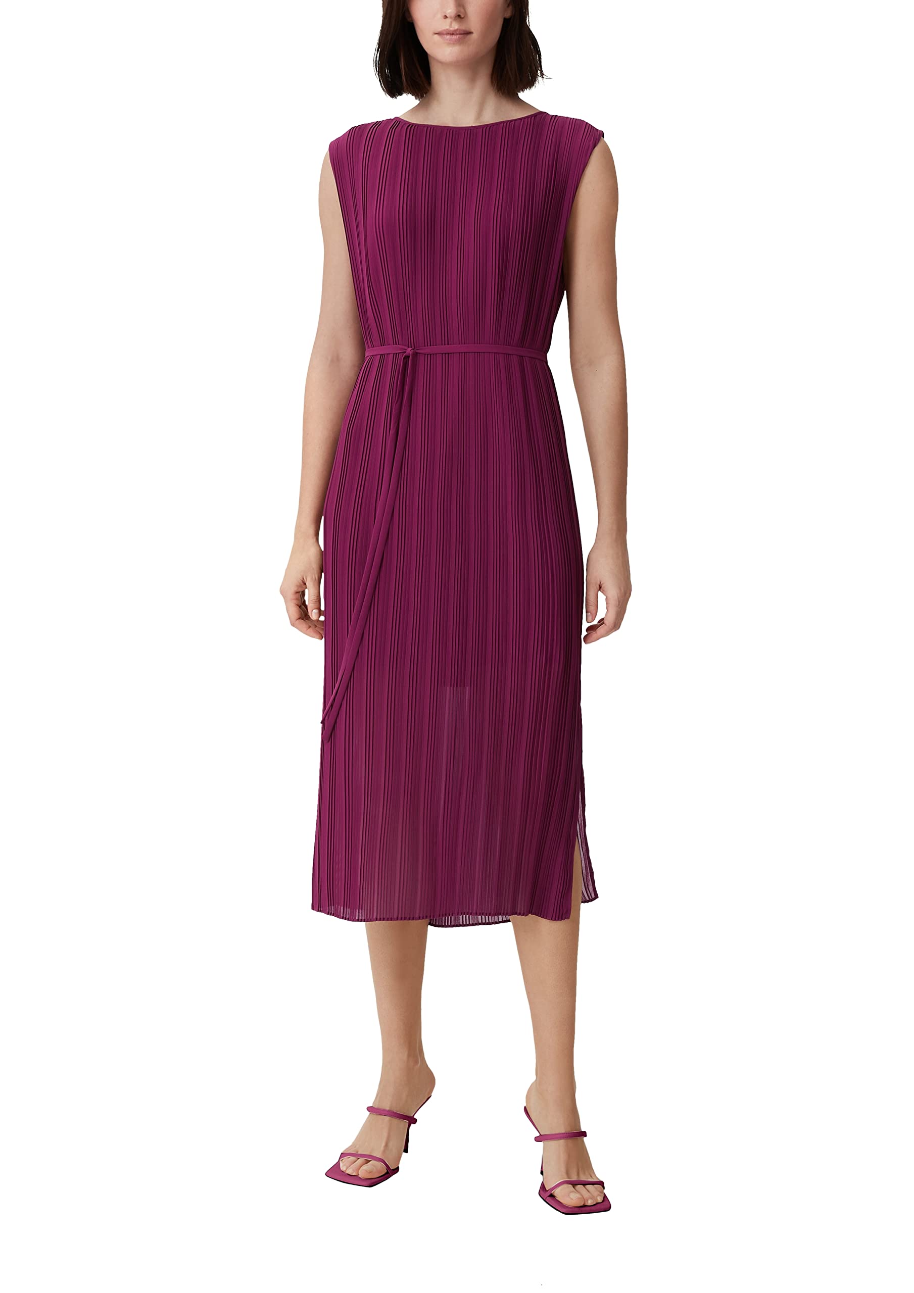 comma-plisseekleid-damenkleid-gr-36-beige-8115 image 7