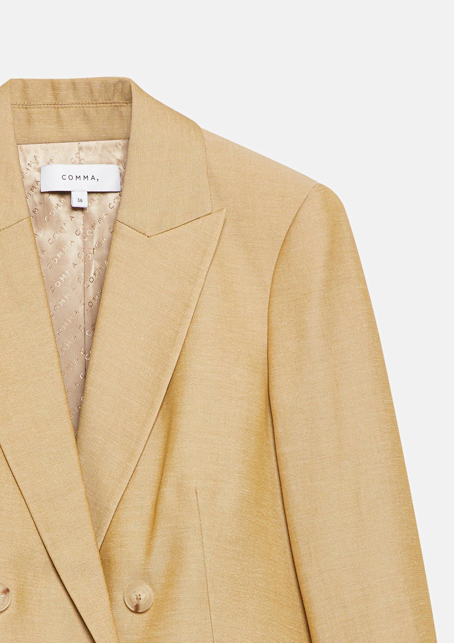 comma-blazer-leinenmix-regular-fit-doppelreihig-gr-34 image 5