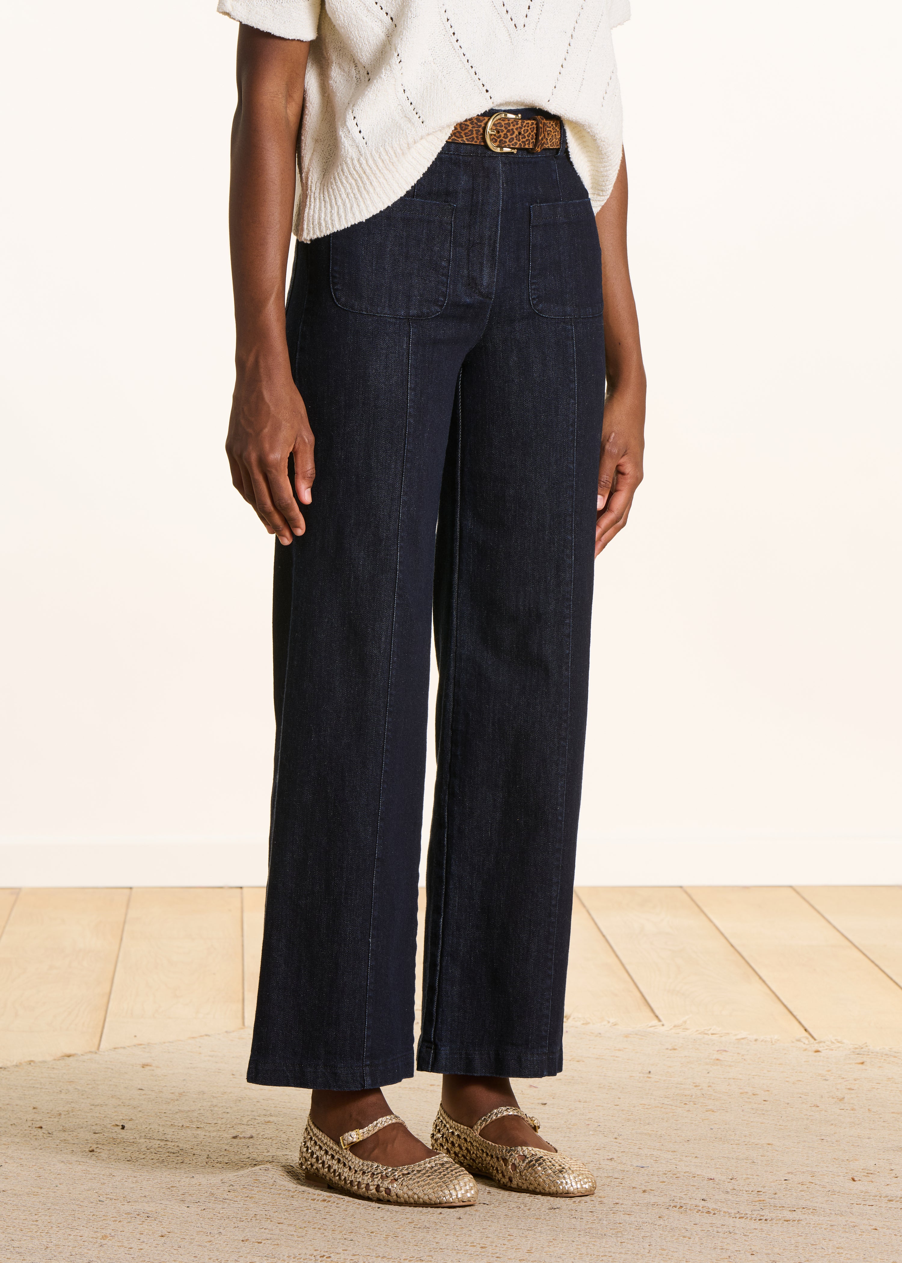la-f-e-marabout-e-sean-jeans-dark-brut-wide-leg-high-waist image 2