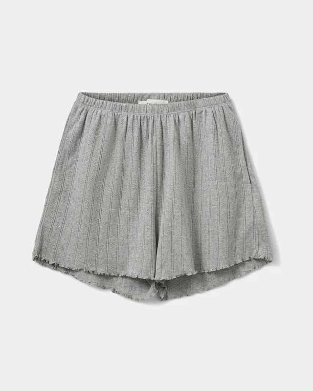sofie-schnoor-women-hazelsw-shorts-grey-mel-bio-baumwolle image 1