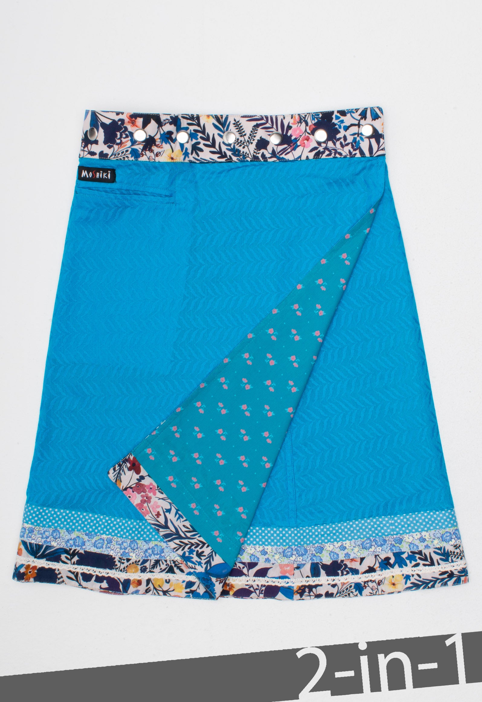 moshiki-hot-cookie-5-cotton-wickelrock-55-cm-baumwolle-wendbar image 1