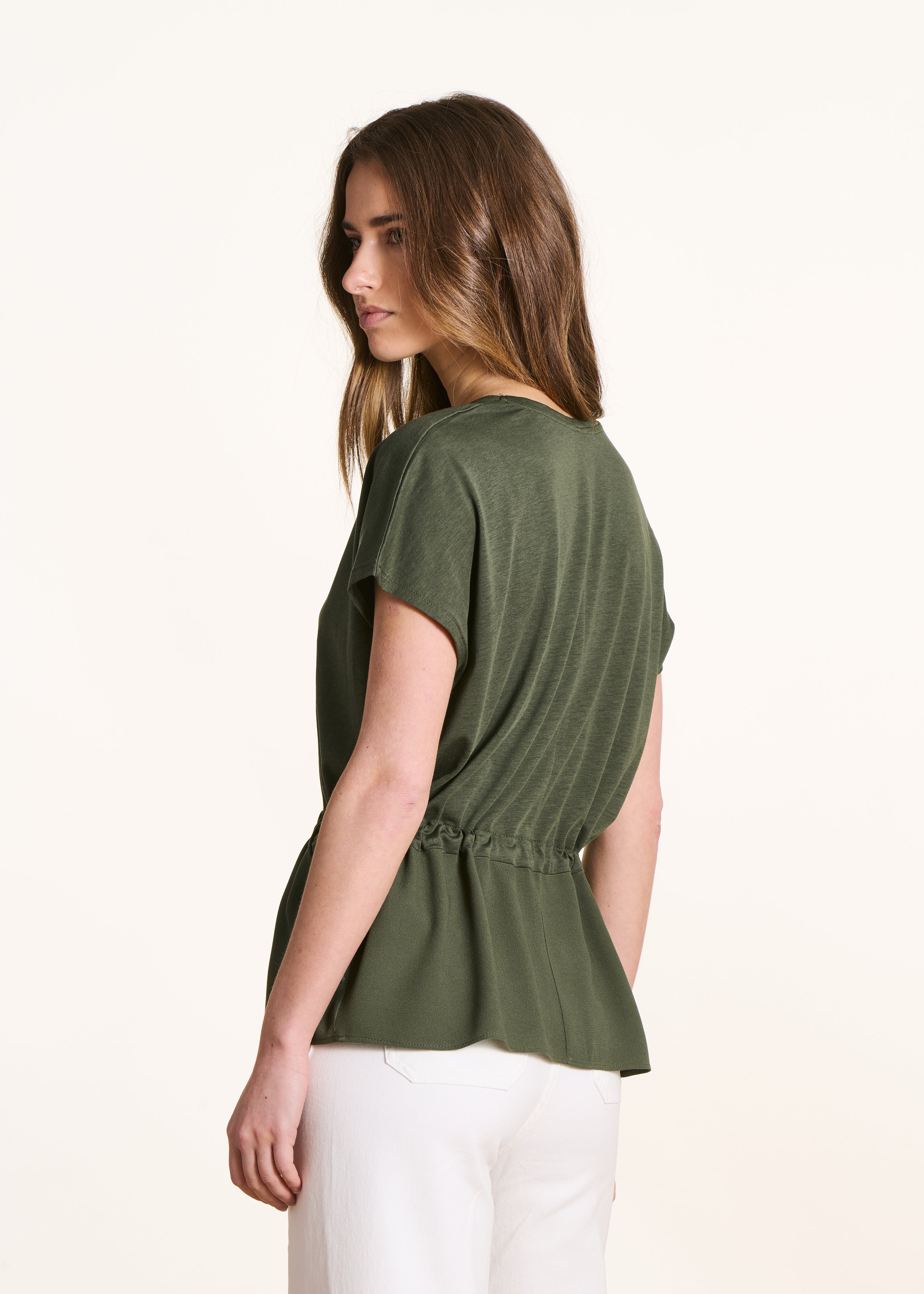 la-f-e-marabout-e-finesse-t-shirt-kaki-gr-s-lyocell image 3