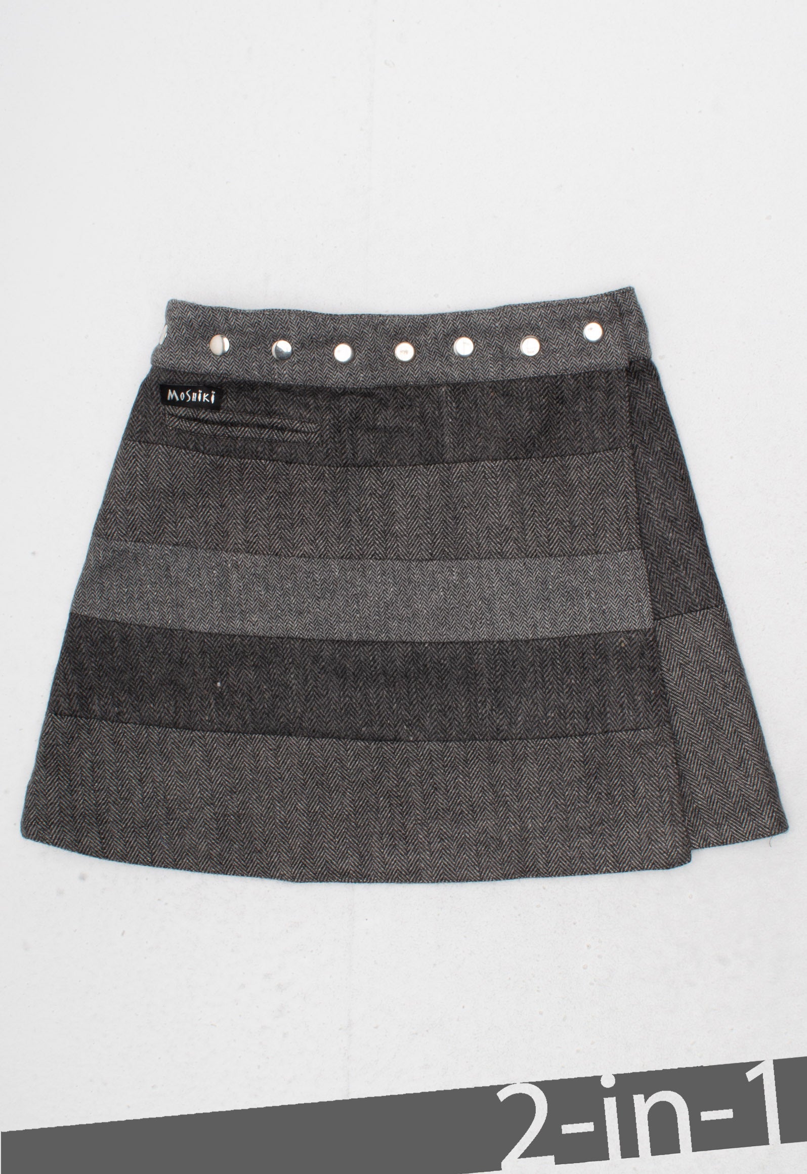moshiki-hot-cookie-30-tweed-wickelrock-40-cm-gr-34-42-wendbar image 2