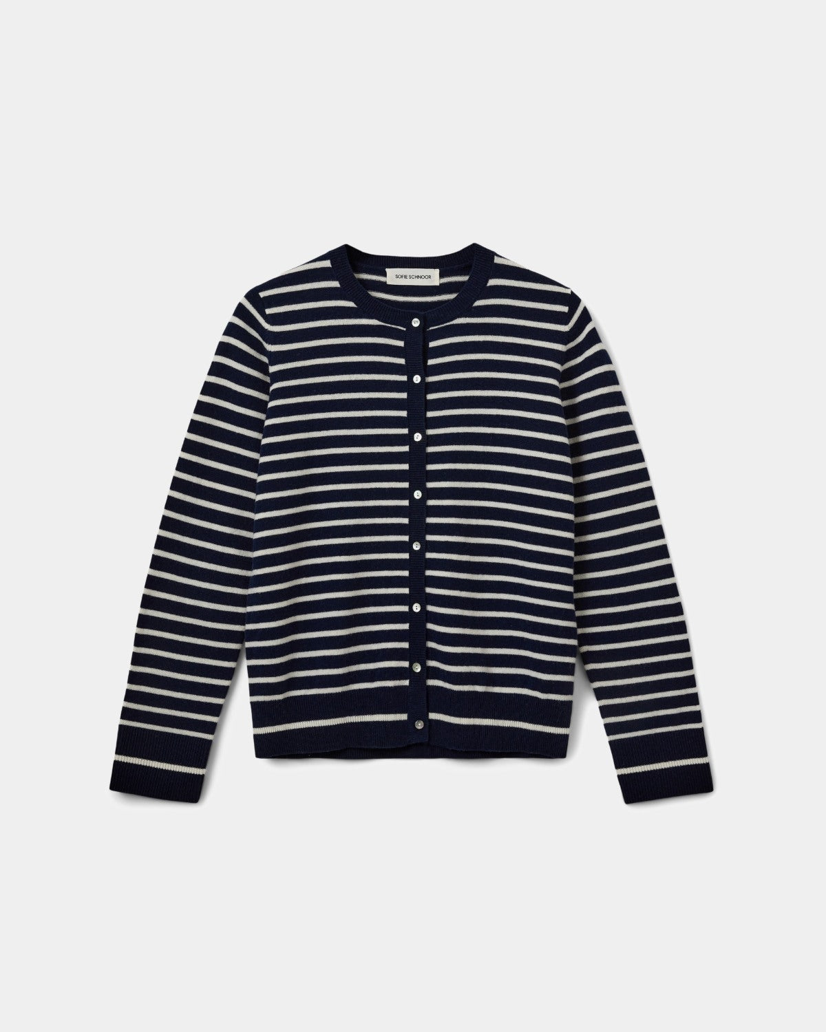 sofie-schnoor-women-cissesw-snos432-cardigan-wolle-gestreift image 1