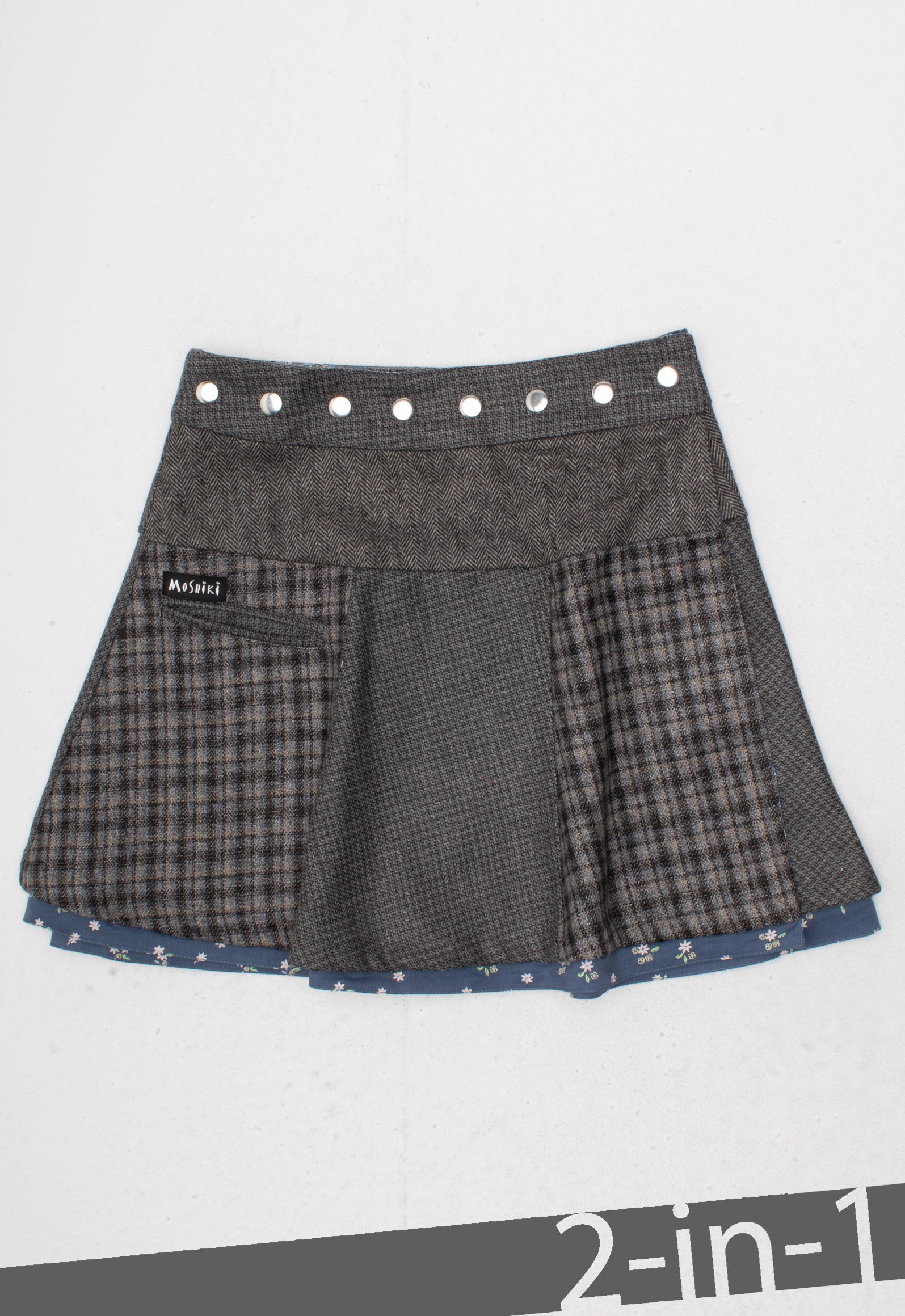 moshiki-hot-cookie-7-wickelrock-tweed-40cm-baumwolle image 2