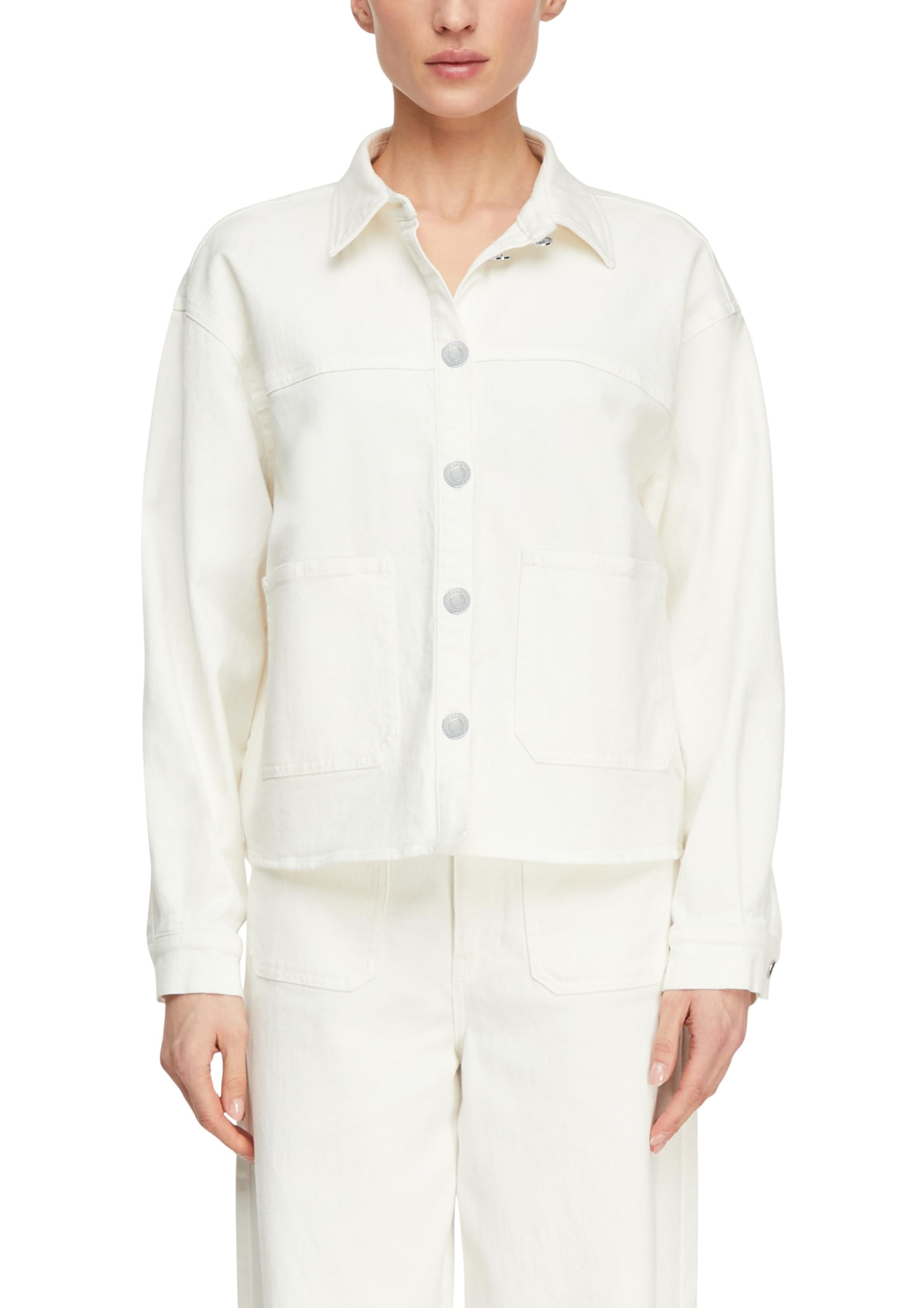 comma-oversize-jeansjacke-damen-gr-38-mit-taschen image 1