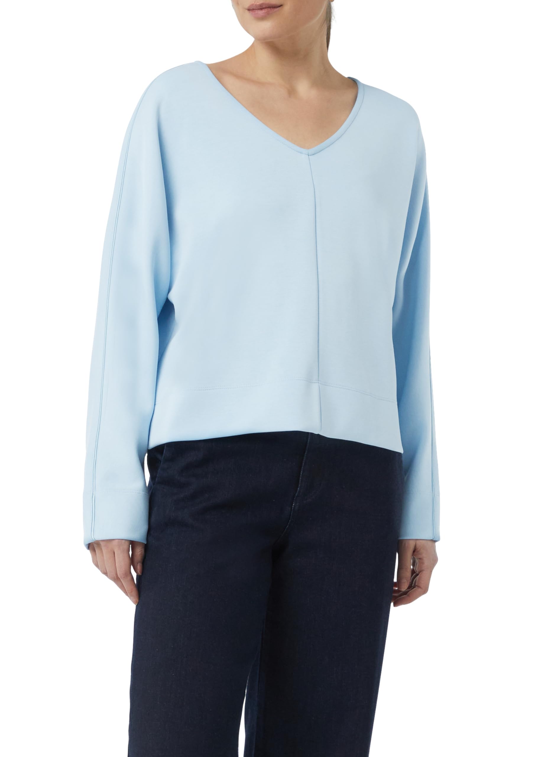 comma-relaxed-fit-sweatshirt-pullover-gr-46-hellblau image 1