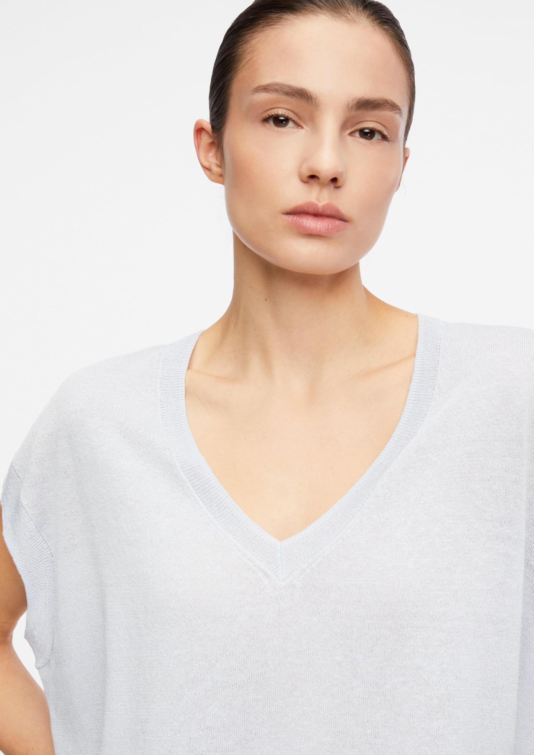 comma-knitwear-2180479-leinen-mix-pullunder-gr-l image 3
