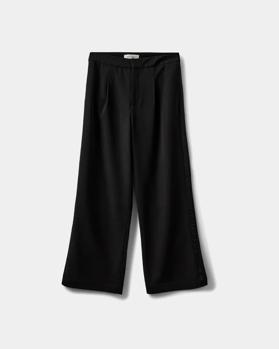 sofie-schnoor-women-livsw-hose-schwarz-weites-bein-mid-waist image 1