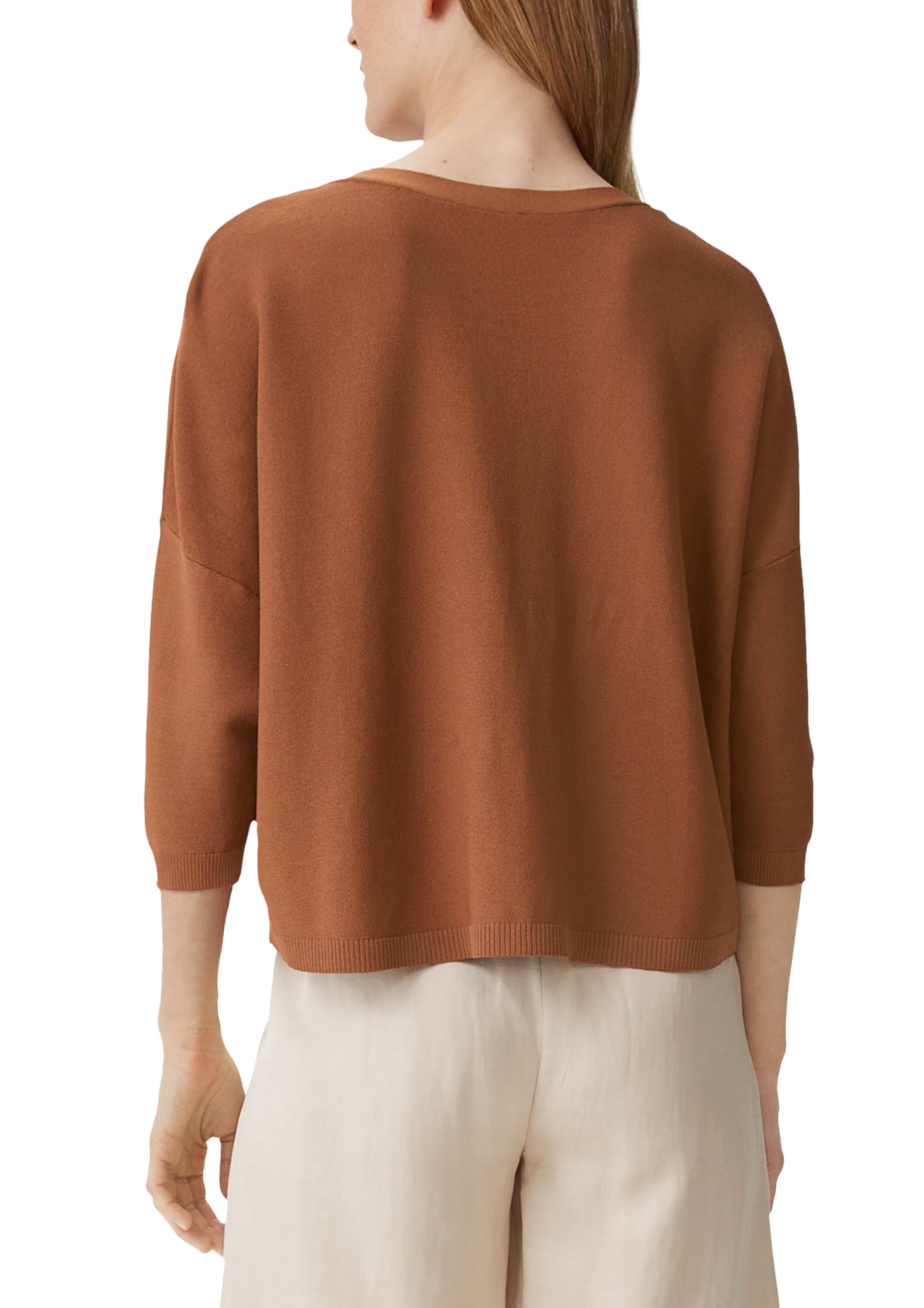 comma-strickjacke-damen-cardigan-schwarz image 2