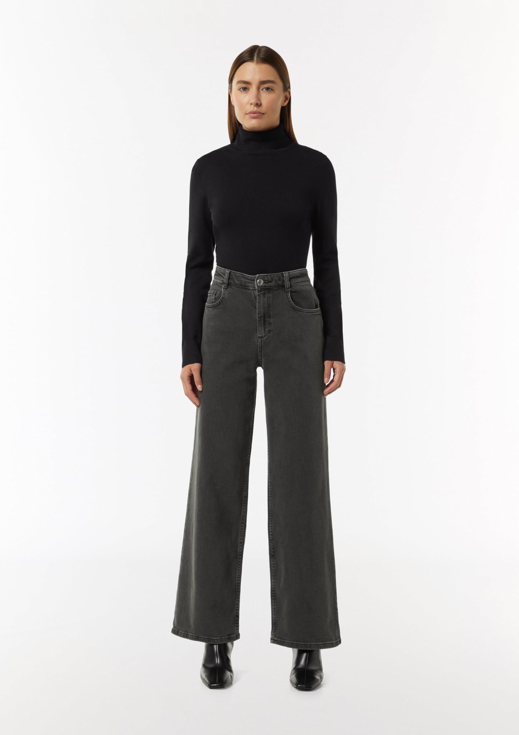 comma-jeans-wide-leg-damenjeans-gr-e-42-blau-weites-bein image 6