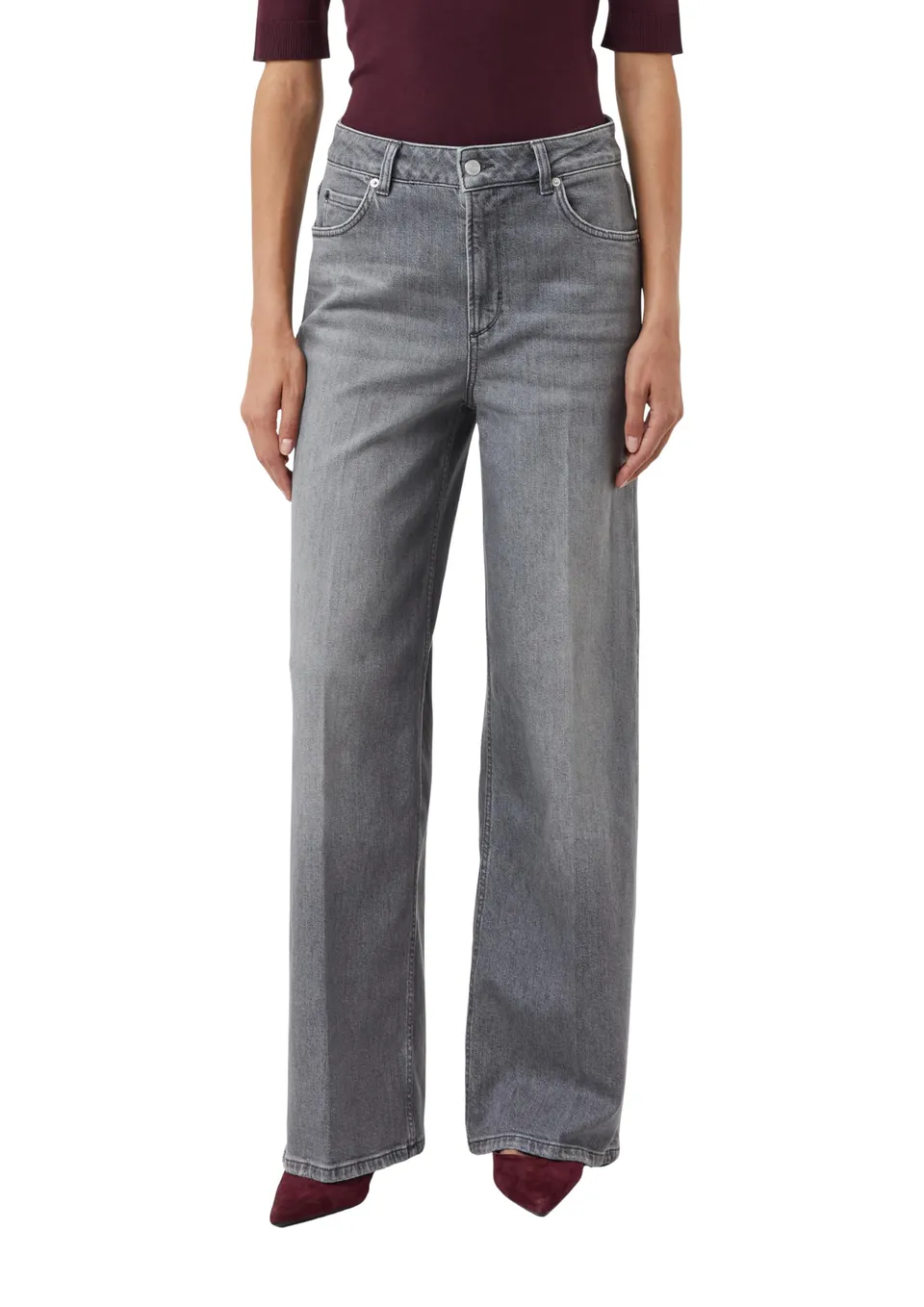 comma-jeans-high-rise-wide-leg-gr-36 image 1