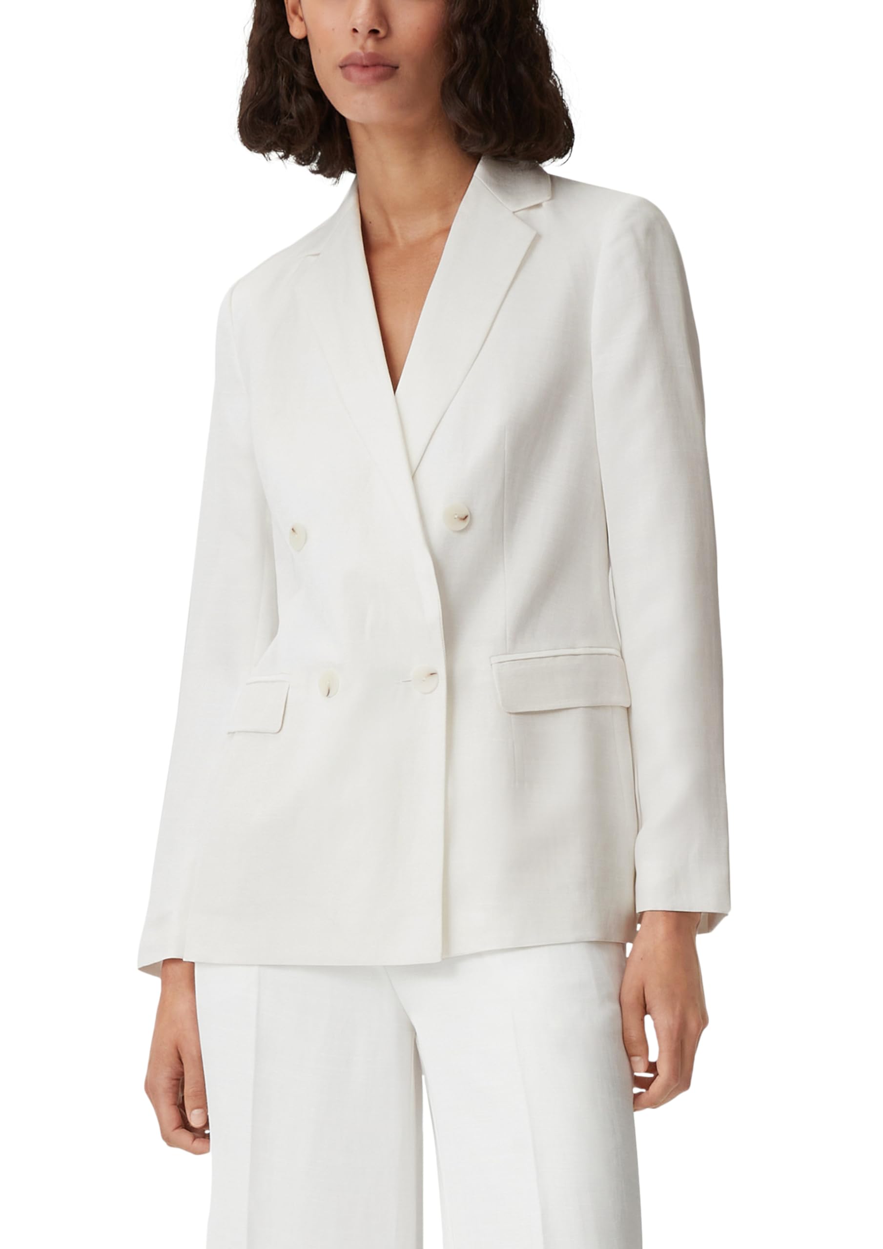 comma-blazer-leinenmix-zierknopf-damen-gr-e-34 image 1