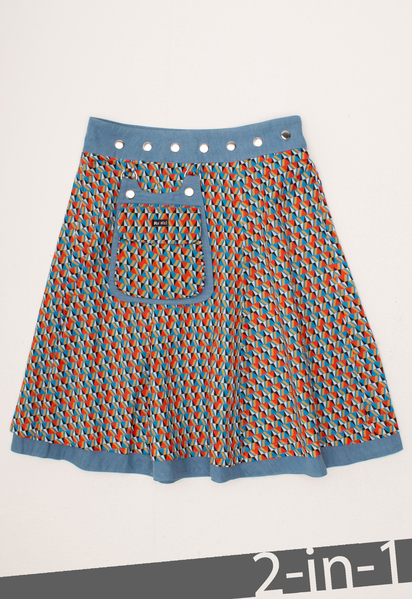 moshiki-hot-cookie-73-denim-wickelrock-55-cm-gr-34-42-wendbar image 3