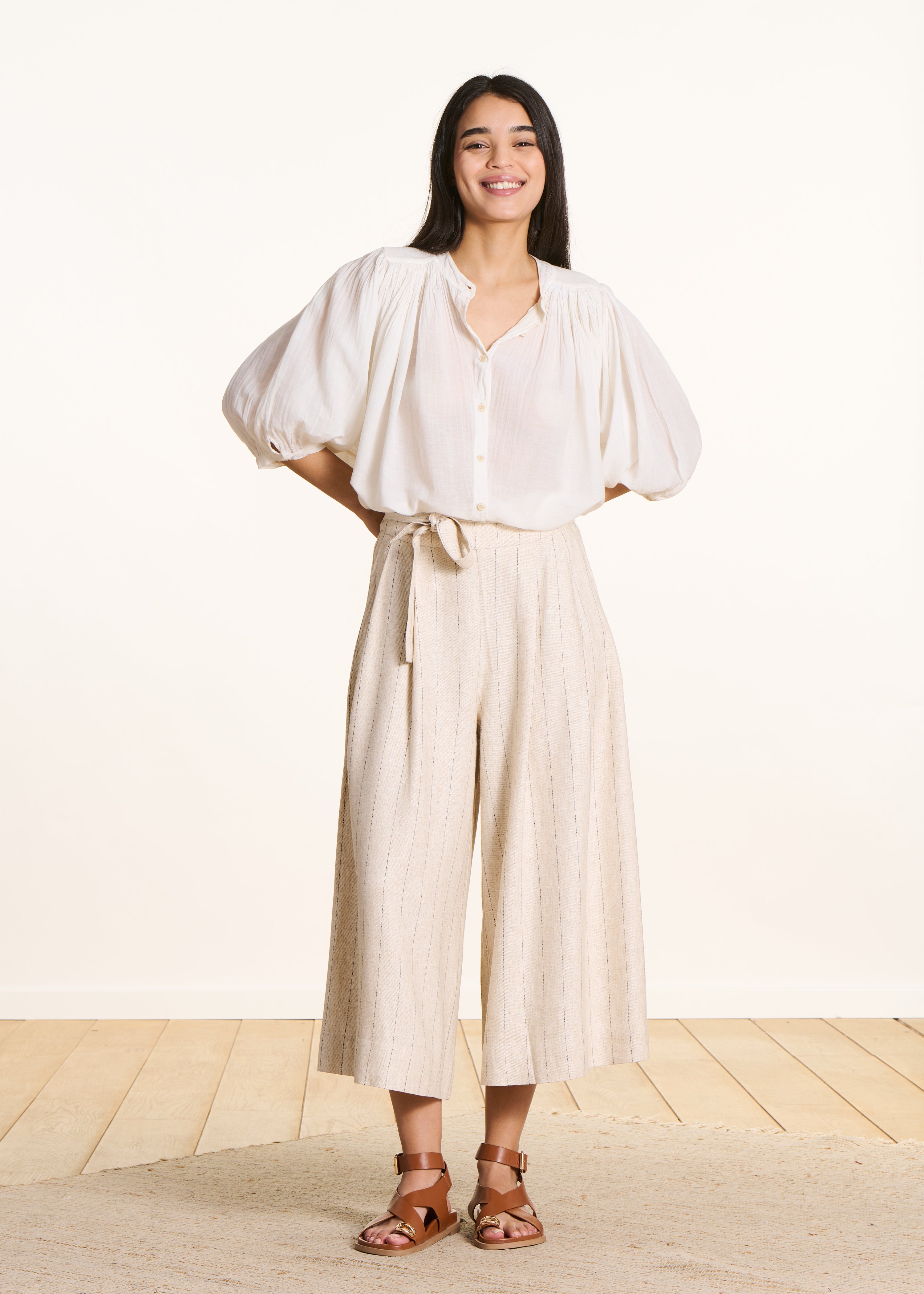 la-f-e-marabout-e-dactus-hose-beige-gestreift-weit-34 image 1