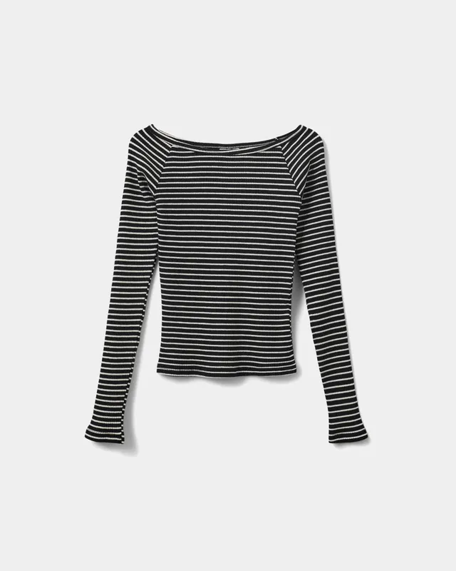 sofie-schnoor-young-somasy-bluse-streifen-schwarz-wei image 1