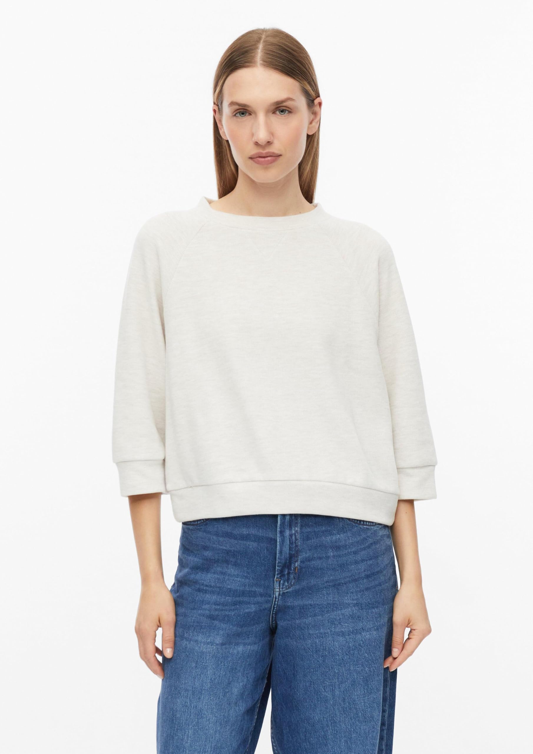 comma-sweatshirt-3-4-arm-damen-sweater-uni image 7