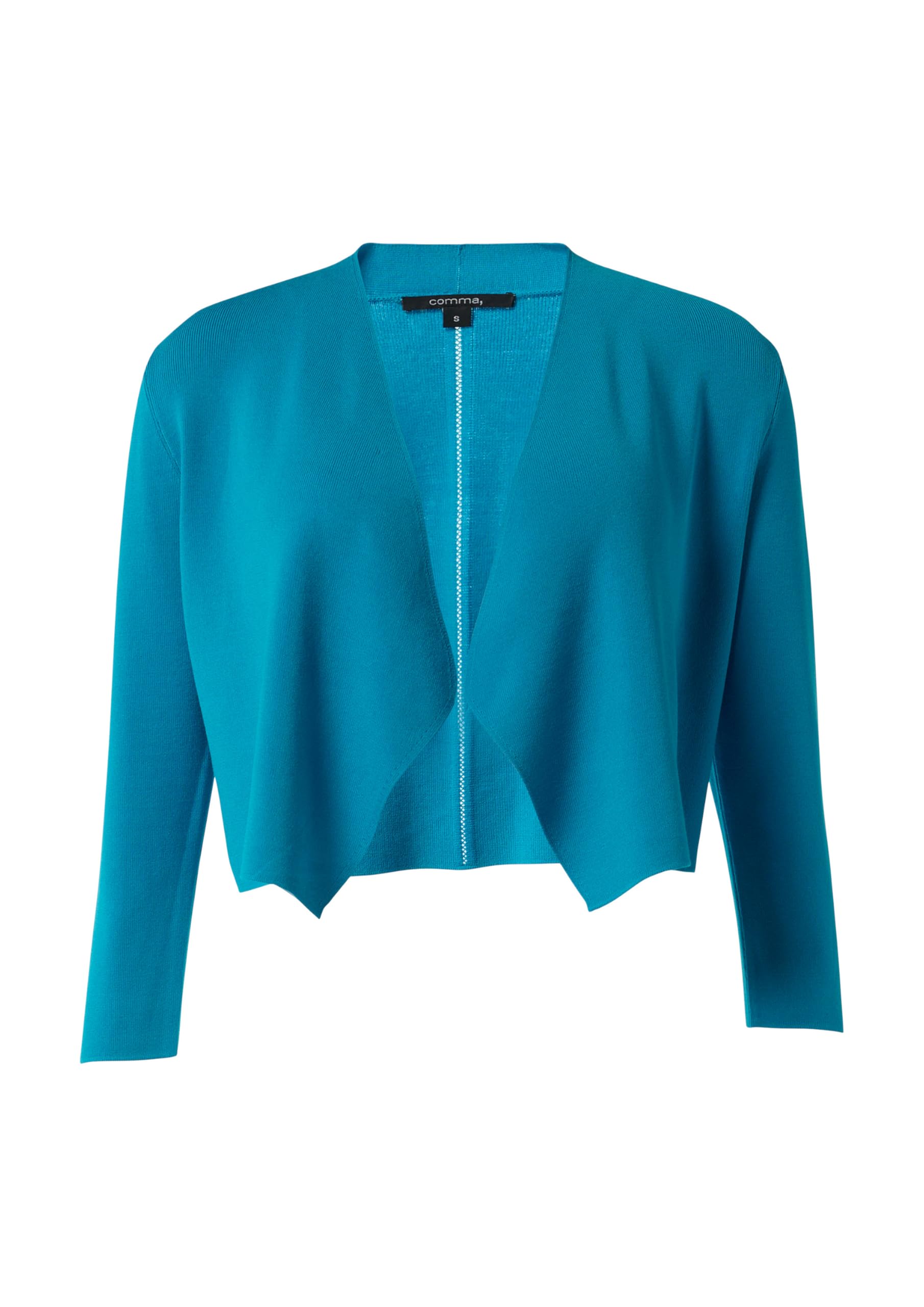 comma-jackets-verk-rzte-strickjacke-viskosemix-s-t-rkis image 3