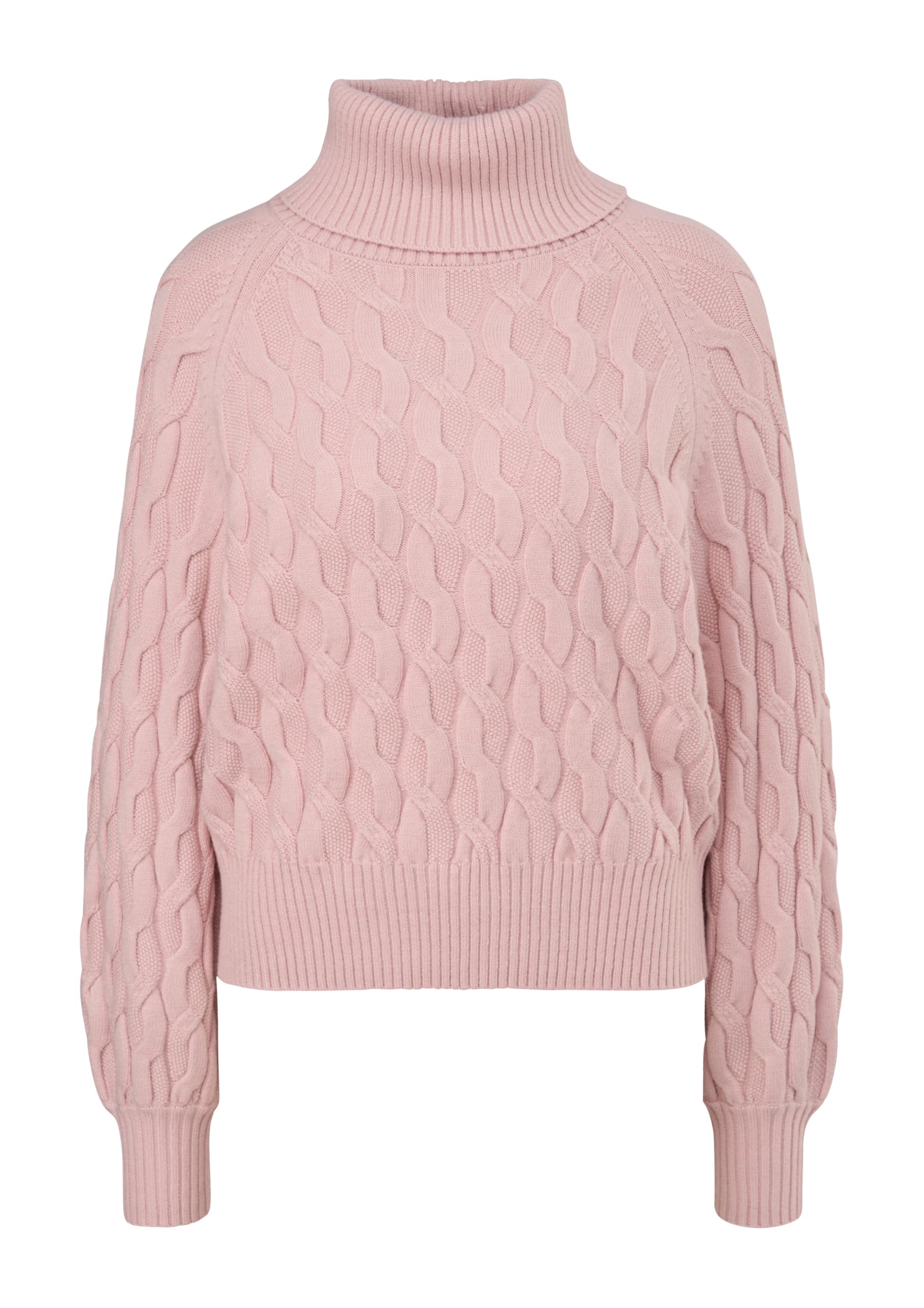 comma-rollkragenpullover-strickmuster-pfirsich image 4