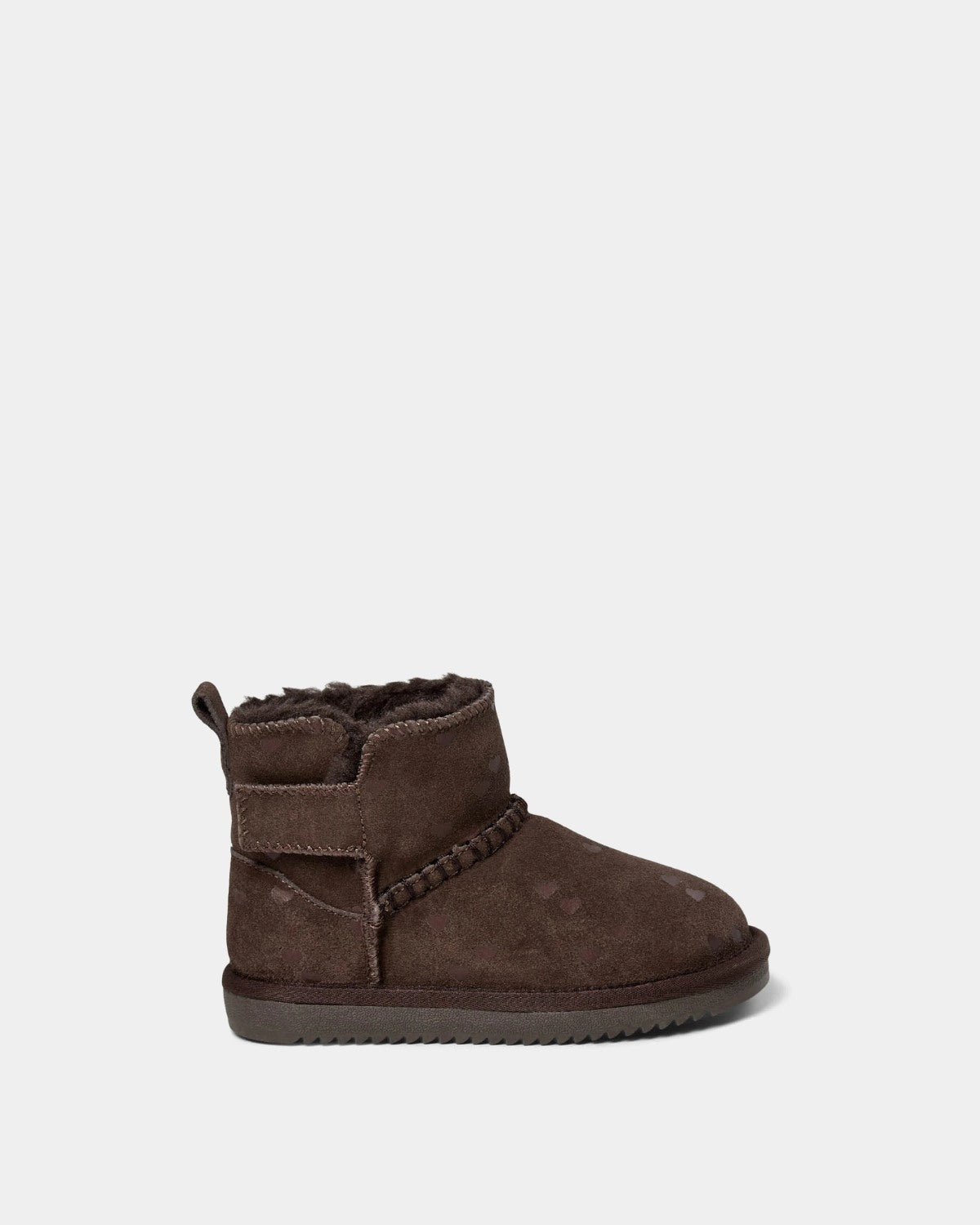 sofie-schnoor-kids-valekb-boot-teddy-dunkelbraun-herz image 1