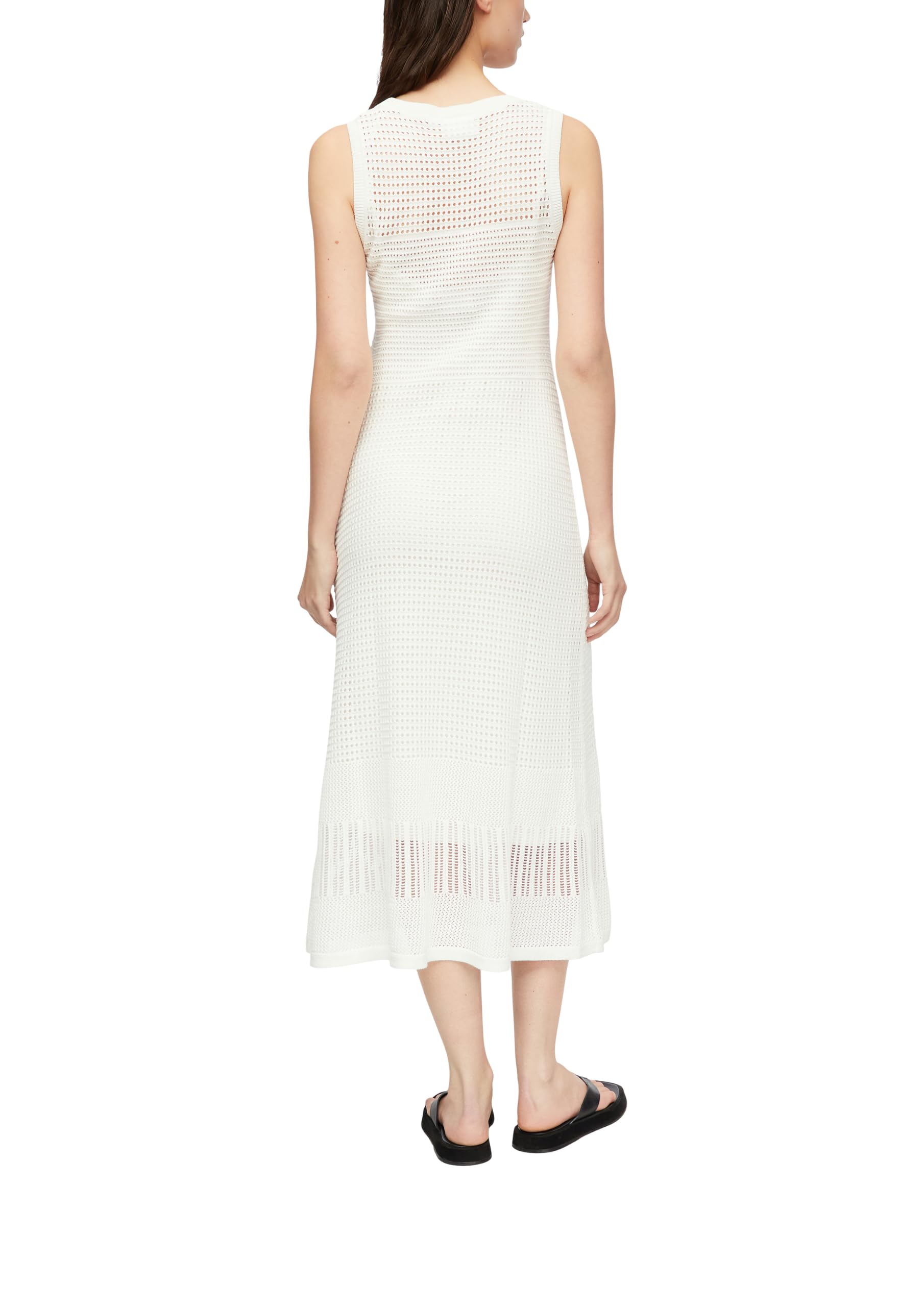 comma-dresses-fit-and-flare-strickkleid-midi-gr-40 image 2