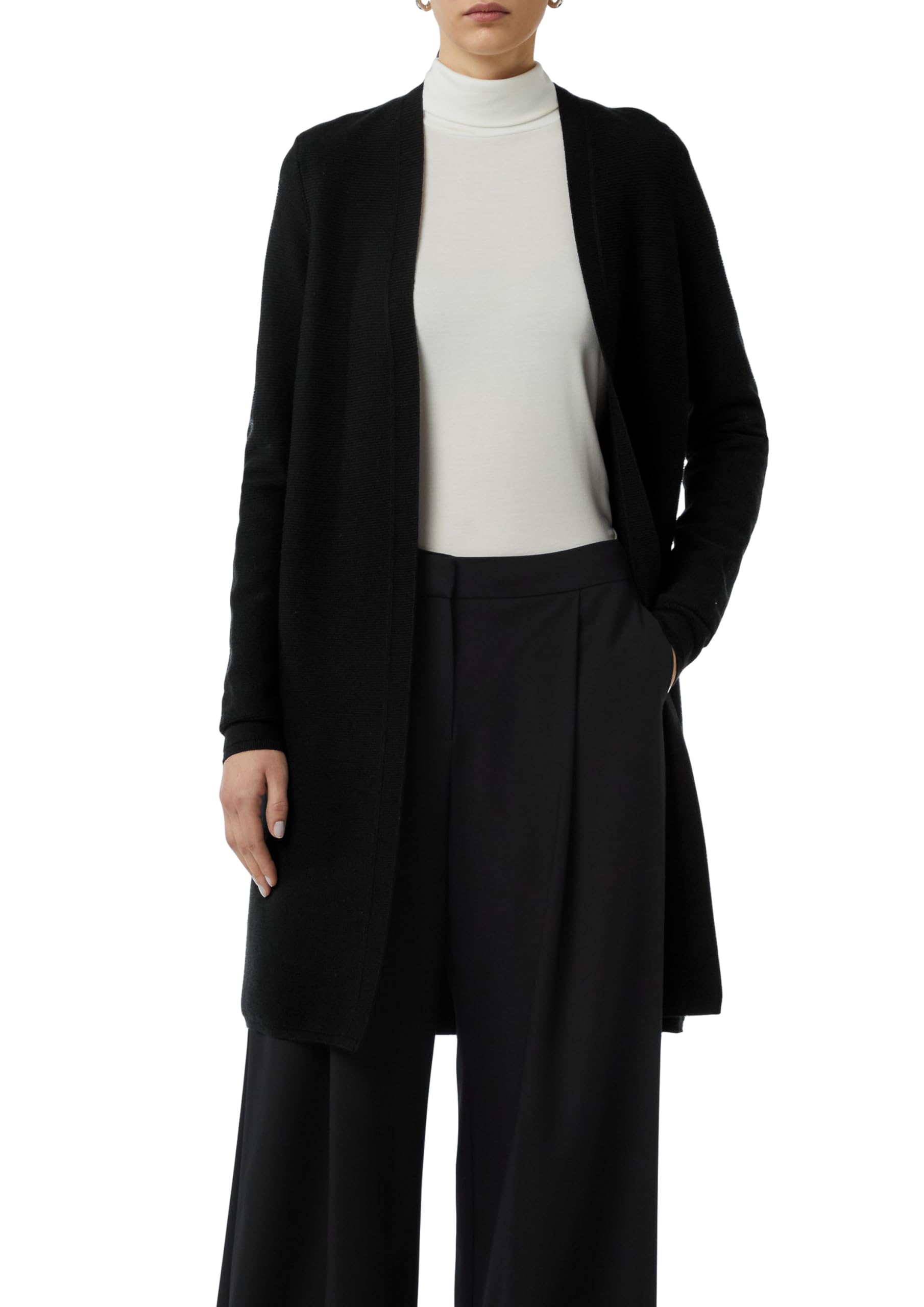 comma-2151698-strickjacke-viskosemix-schwarz-gr-42 image 8