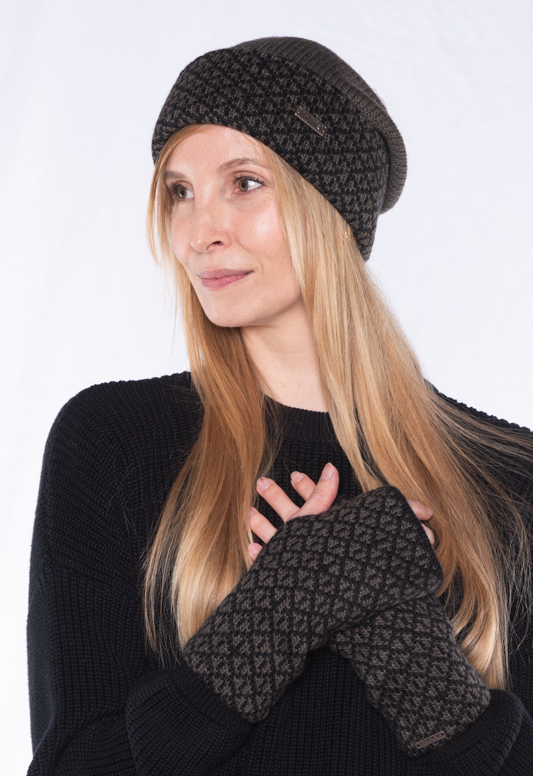 moshiki-candy-nabin-strickbeanie-wollm-tze-grau-naturwolle image 2