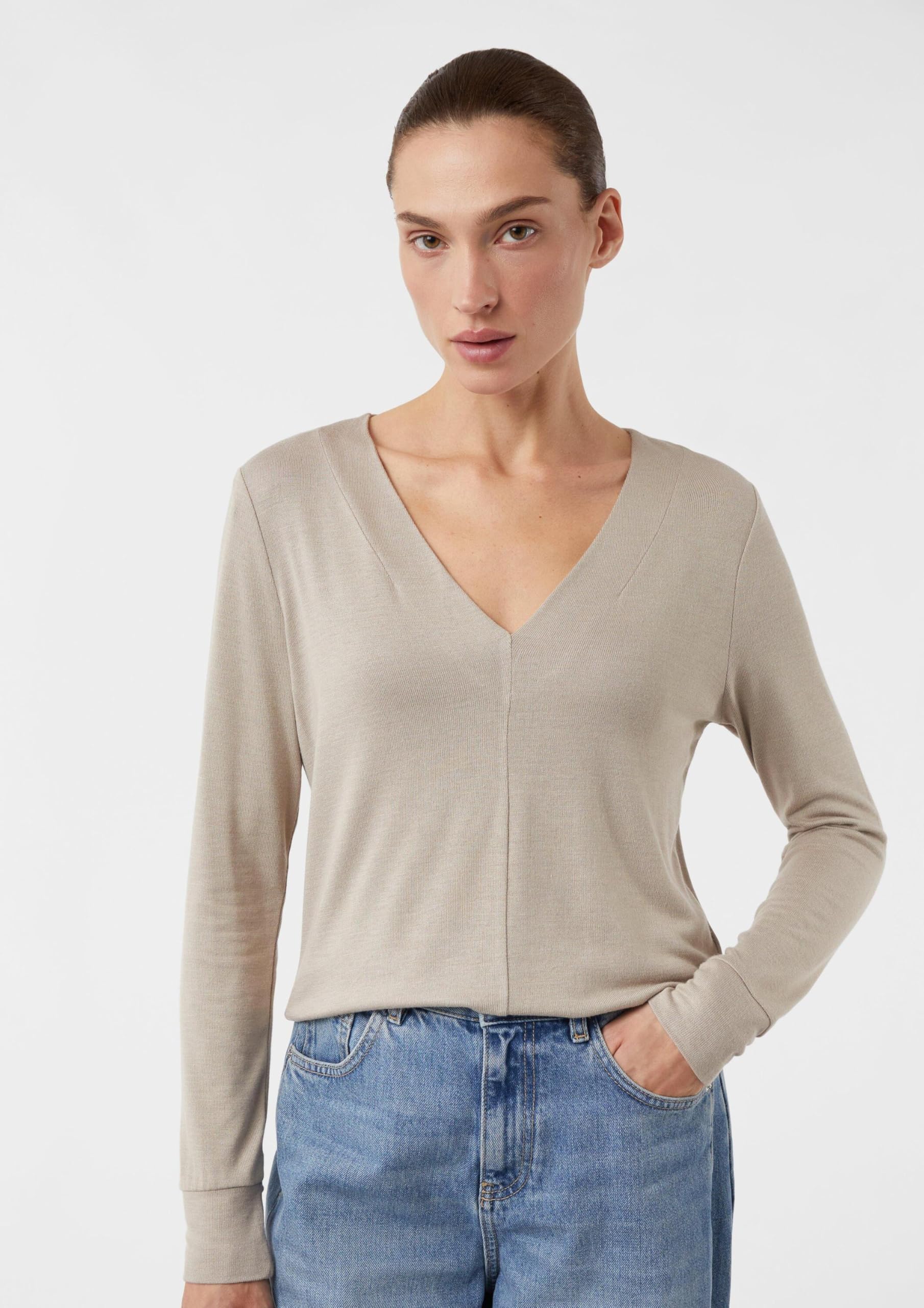comma-2175212-t-shirt-langarm-damen-farbe-8431 image 6