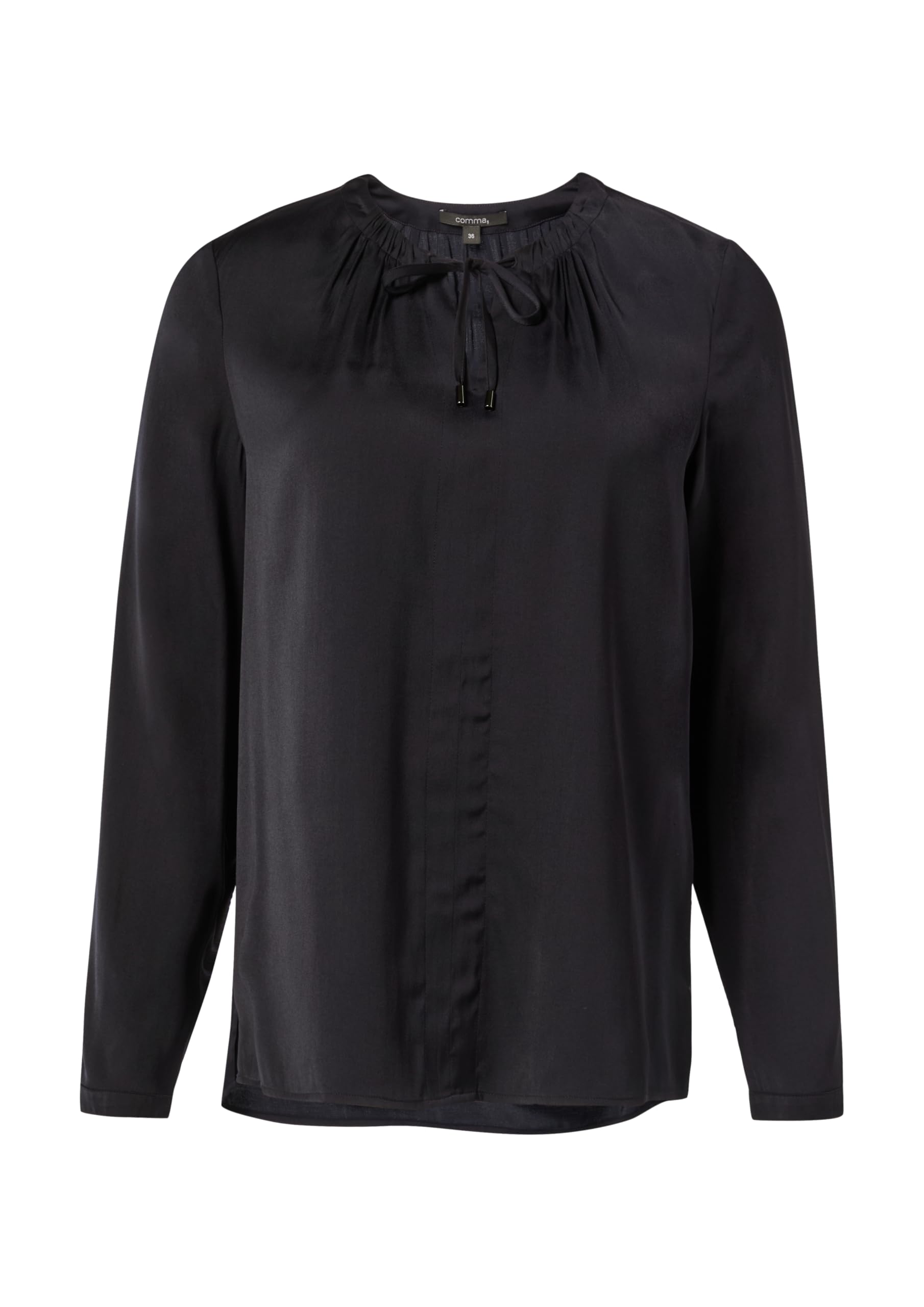 comma-tunikabluse-satin-relaxed-fit-damen image 7