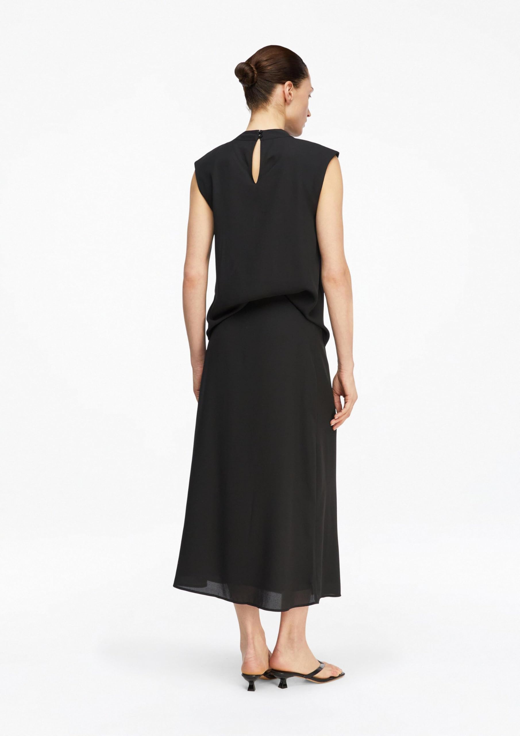 comma-skirts-chiffon-midi-rock-volant-gr-38 image 8