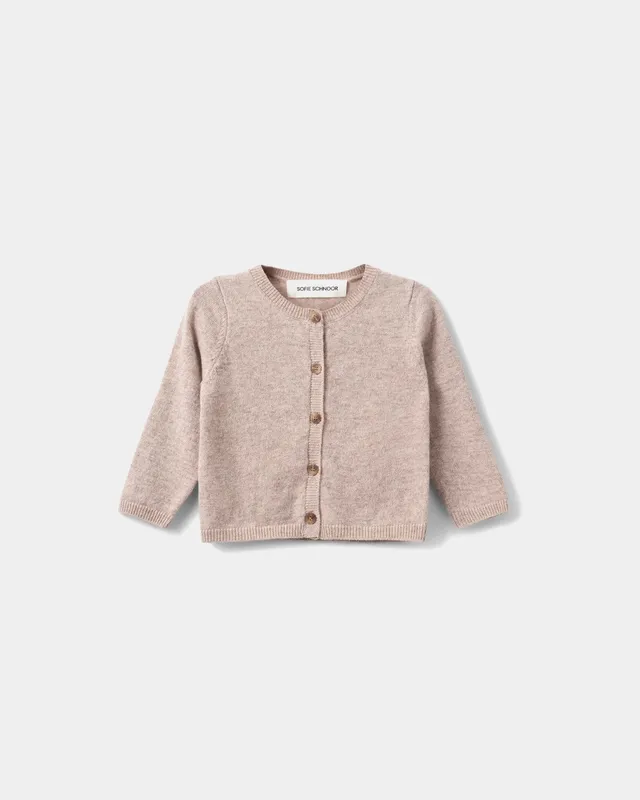 sofie-schnoor-kids-cissessb-cardigan-wolle-braun-melange image 1