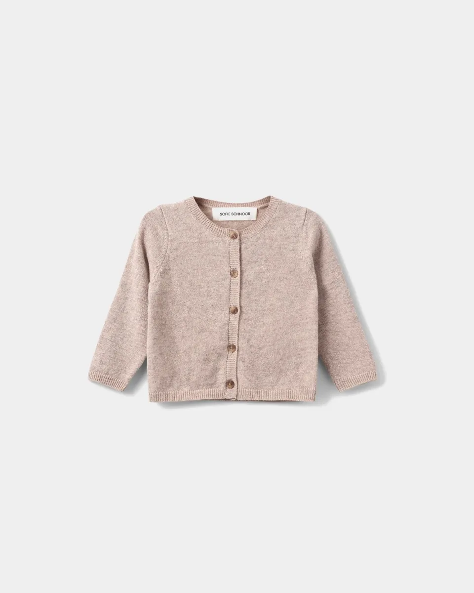 sofie-schnoor-kids-cissessb-cardigan-wolle-braun-melange image 1
