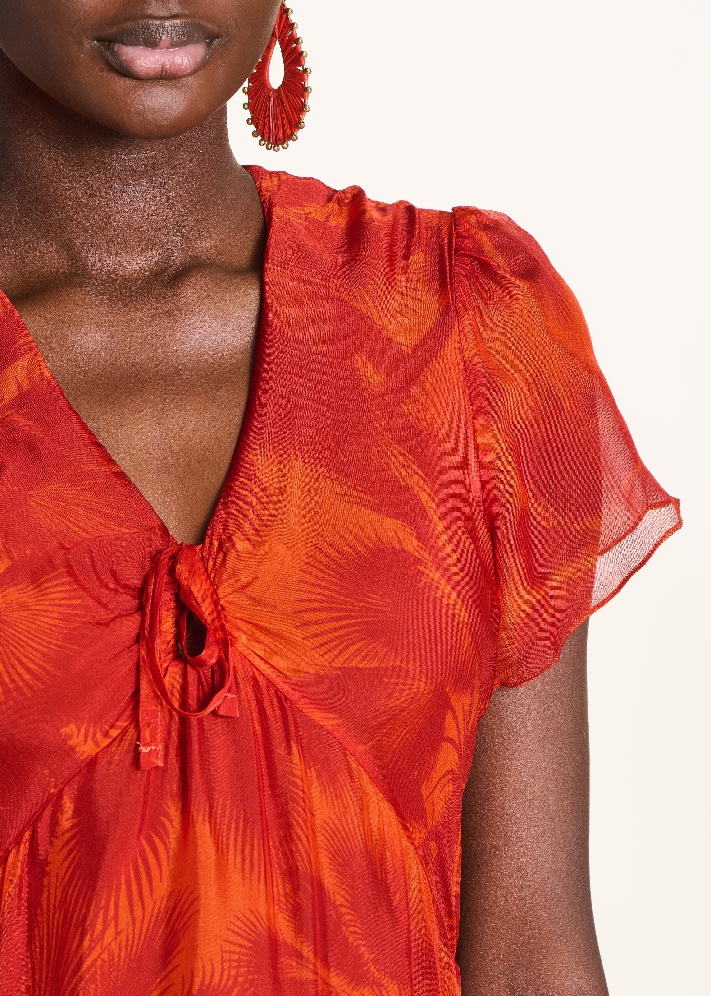 la-f-e-marabout-e-felila-maxikleid-orange-floral-lang image 5