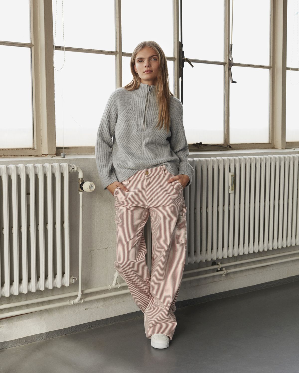 sofie-schnoor-women-gittesw-hose-rot-gestreift-stretch image 5