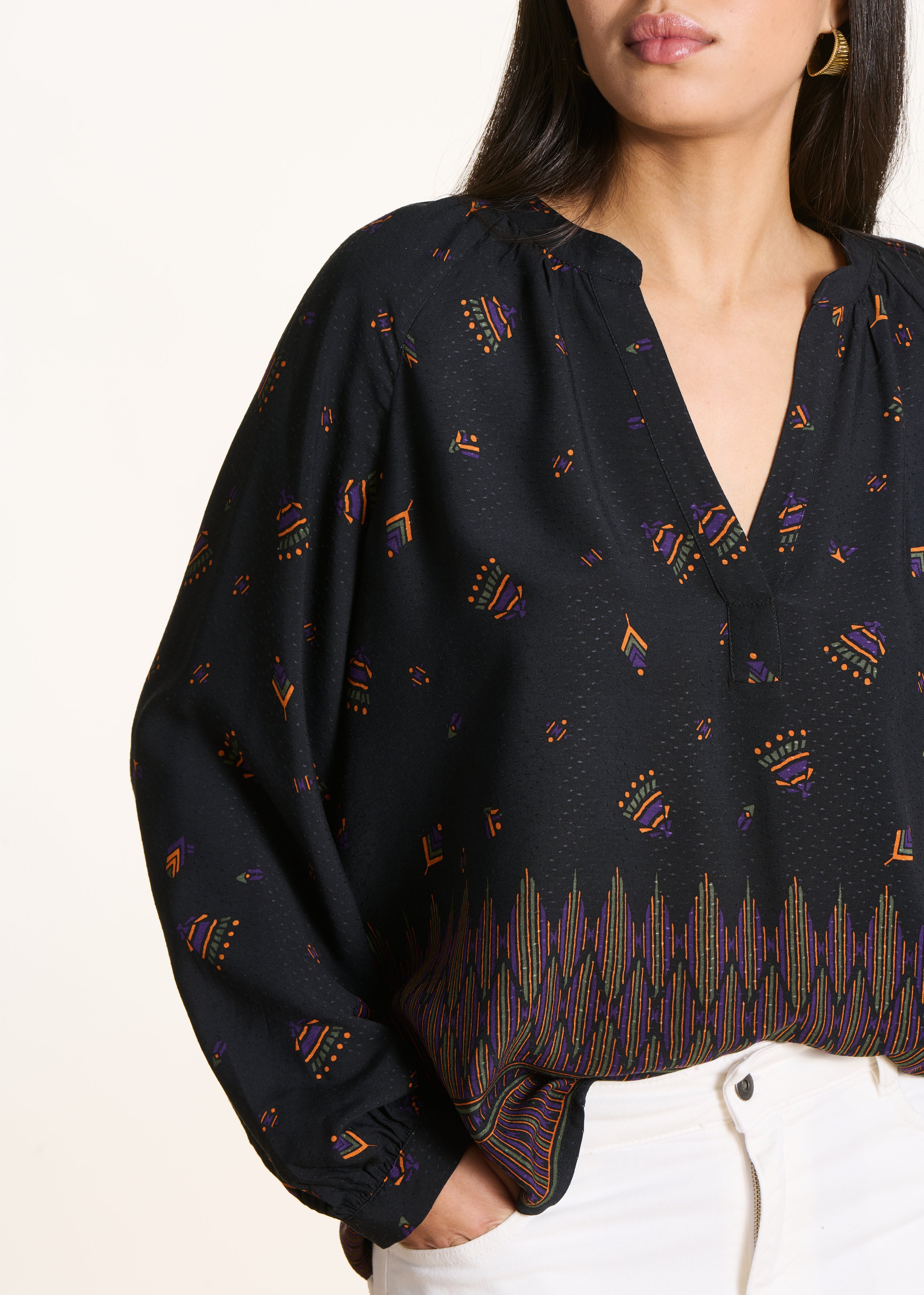 la-f-e-marabout-e-top-schwarz-print-gr-38 image 5