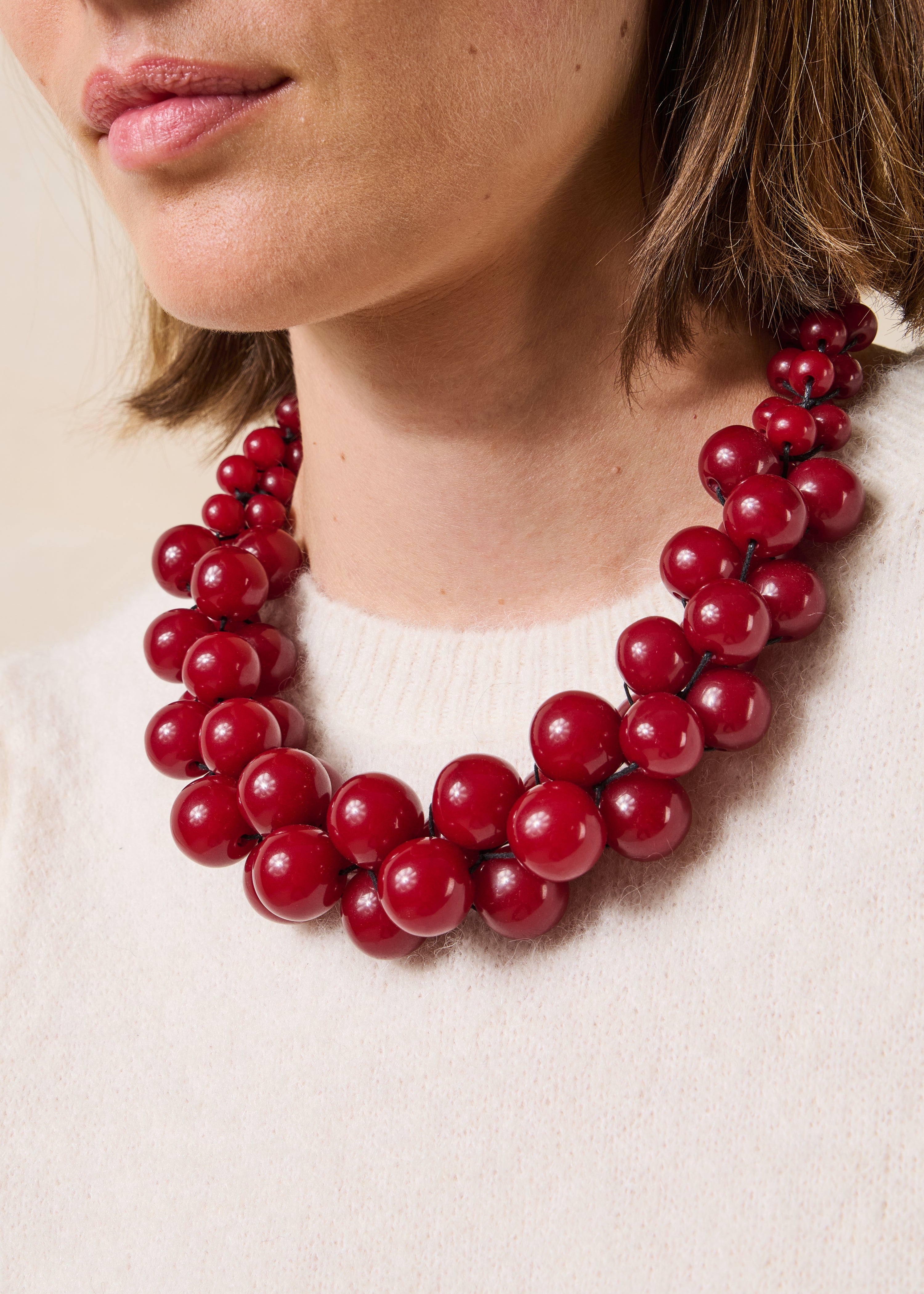 la-f-e-marabout-e-grutar-kette-rot-perlen-choker-verstellbar image 2