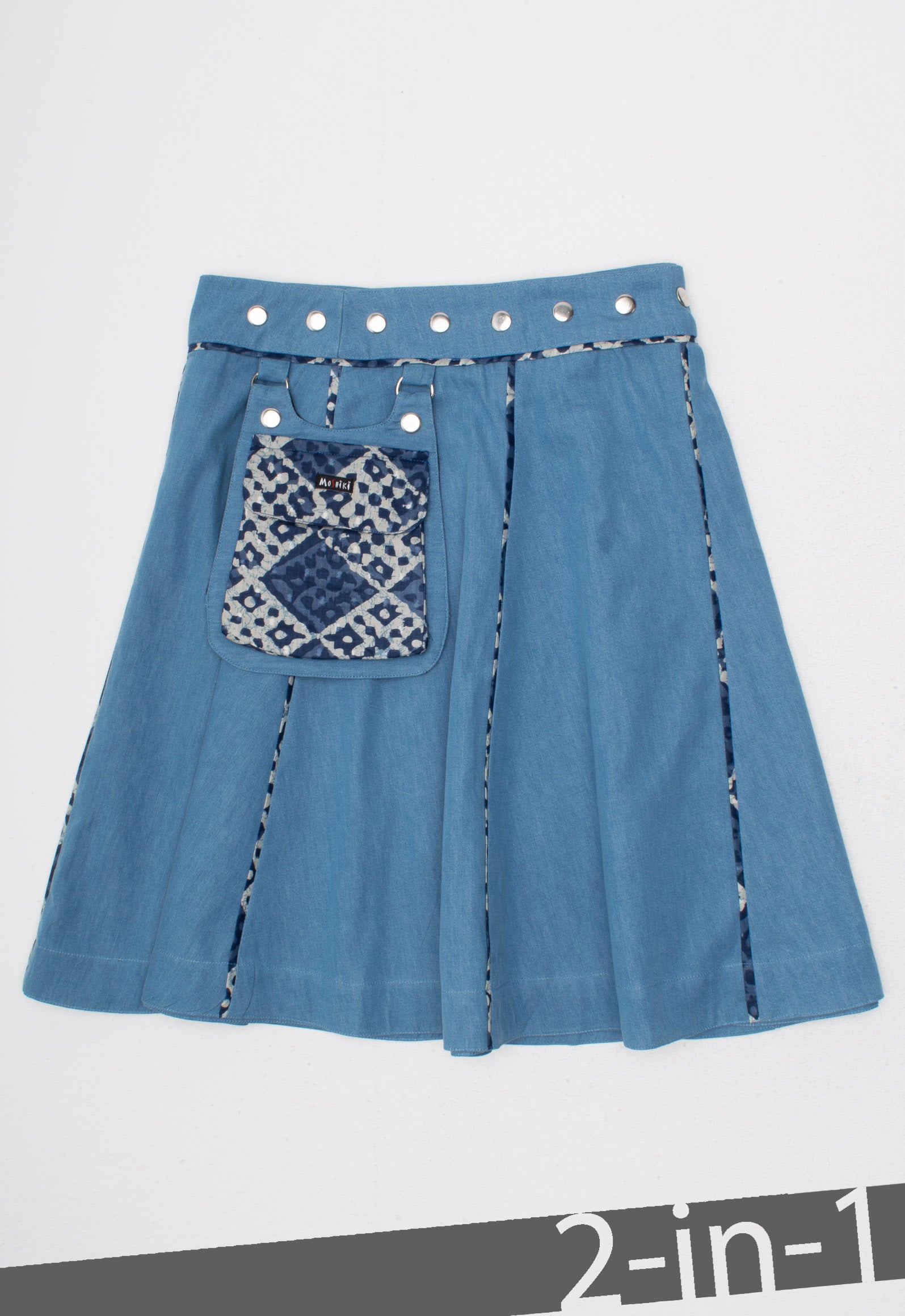 moshiki-hot-cookie-73-denim-wickelrock-55-cm-wendbar image 2