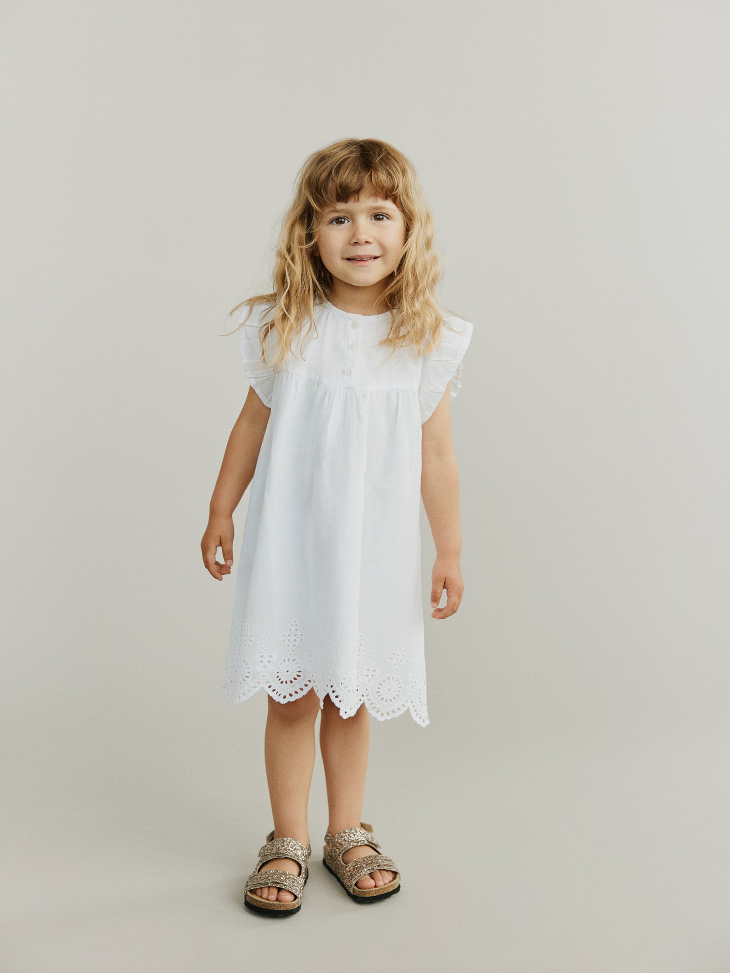 sofie-schnoor-kids-ivalokb-kleid-baumwolle-schneewei image 2