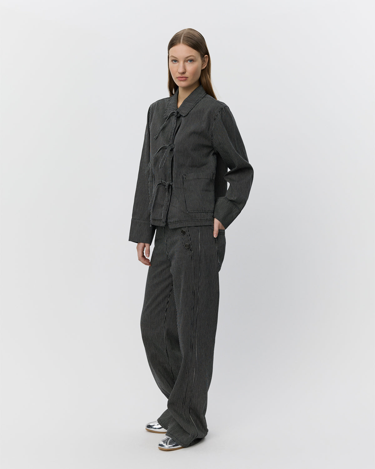 sofie-schnoor-women-marlosw-jacke-schwarz-gestreift image 3