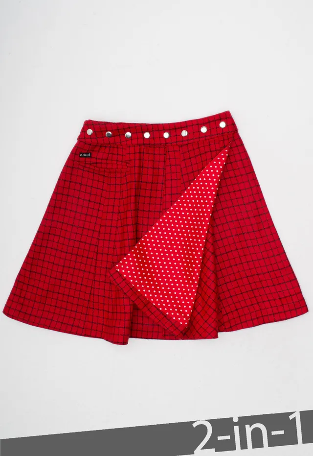 moshiki-hot-cookie-69-wickelrock-50cm-tweed-wendbar image 1