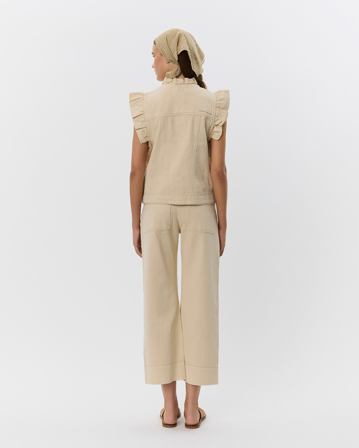 sofie-schnoor-women-farahsw-weste-warm-sand-baumwolle image 5