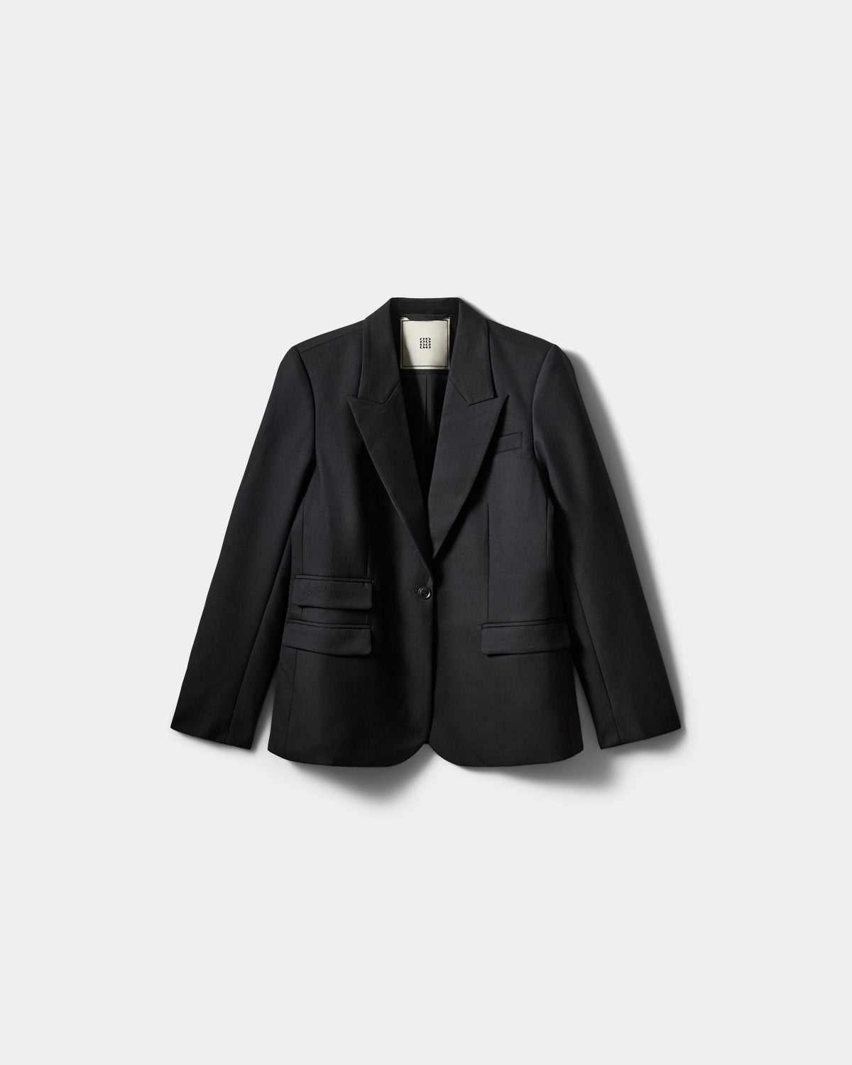 sofie-schnoor-icon-sonnasw-boxy-blazer-schwarz-wolle image 1