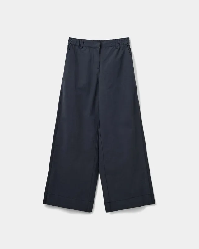 sofie-schnoor-women-reinesw-trousers-hose-navy-baumwolle-wide-leg image 1