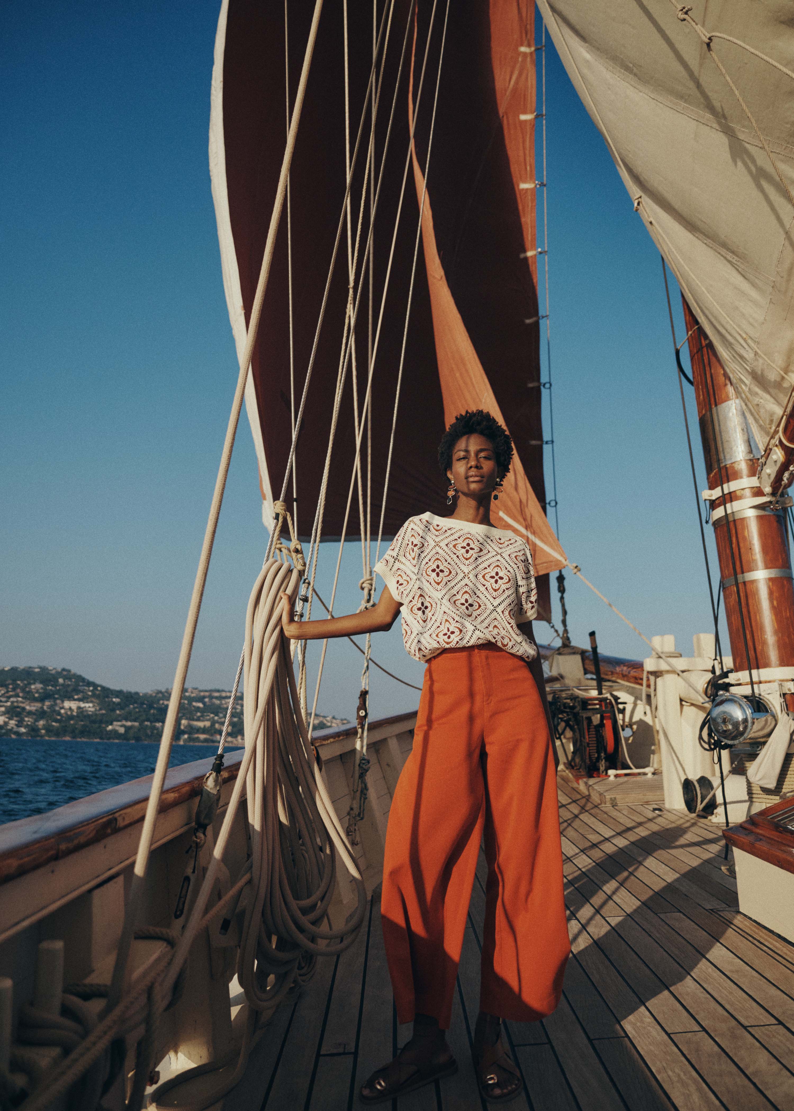 la-f-e-marabout-e-field-hose-terracotta-weit-7-8 image 1
