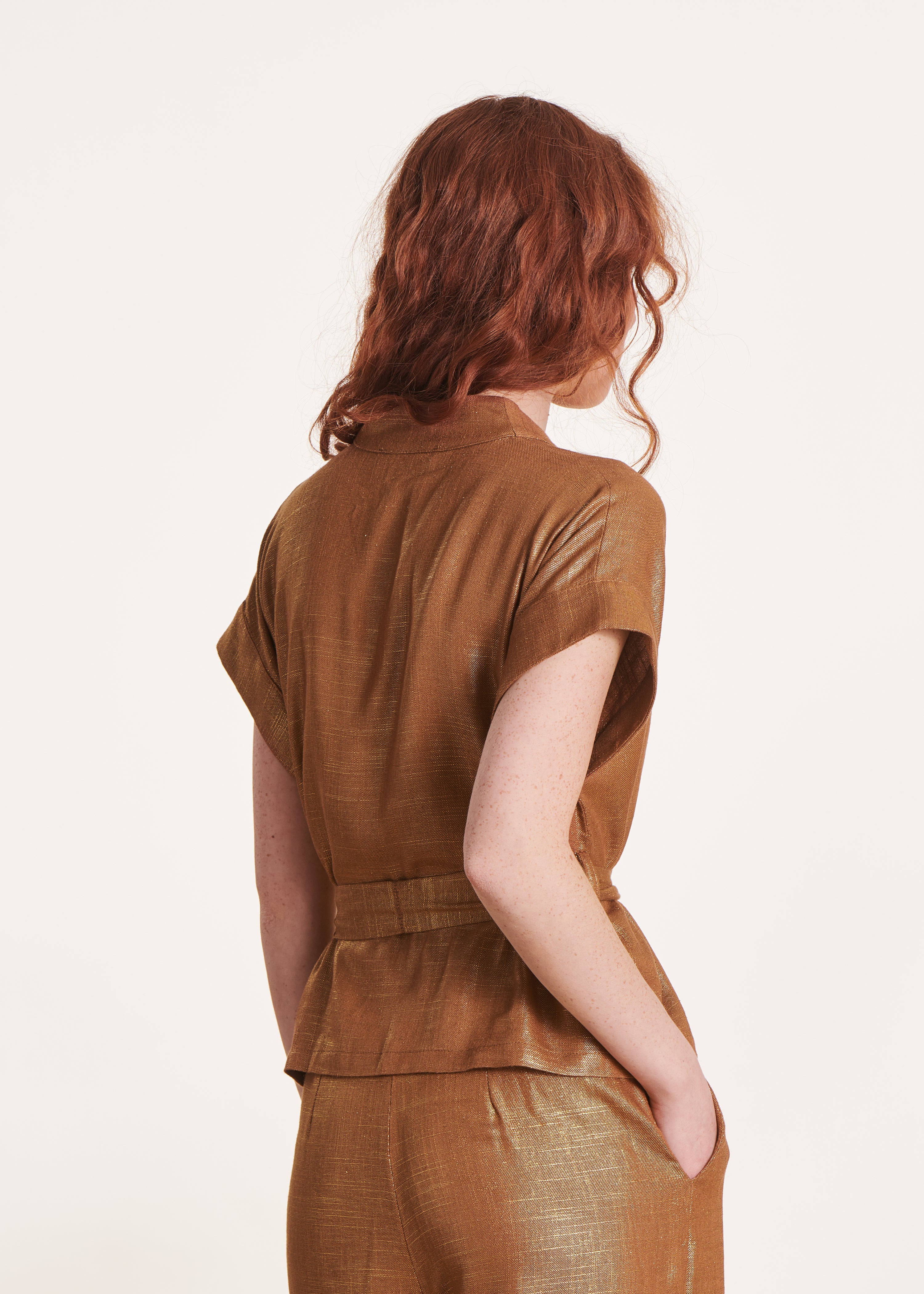 la-f-e-marabout-e-david-kimonojacke-bronze-leinen image 3
